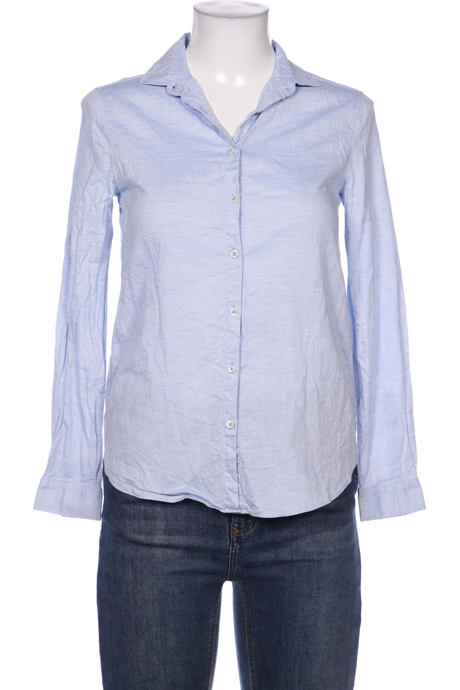 

Massimo Dutti Damen Bluse, hellblau, Gr. 36