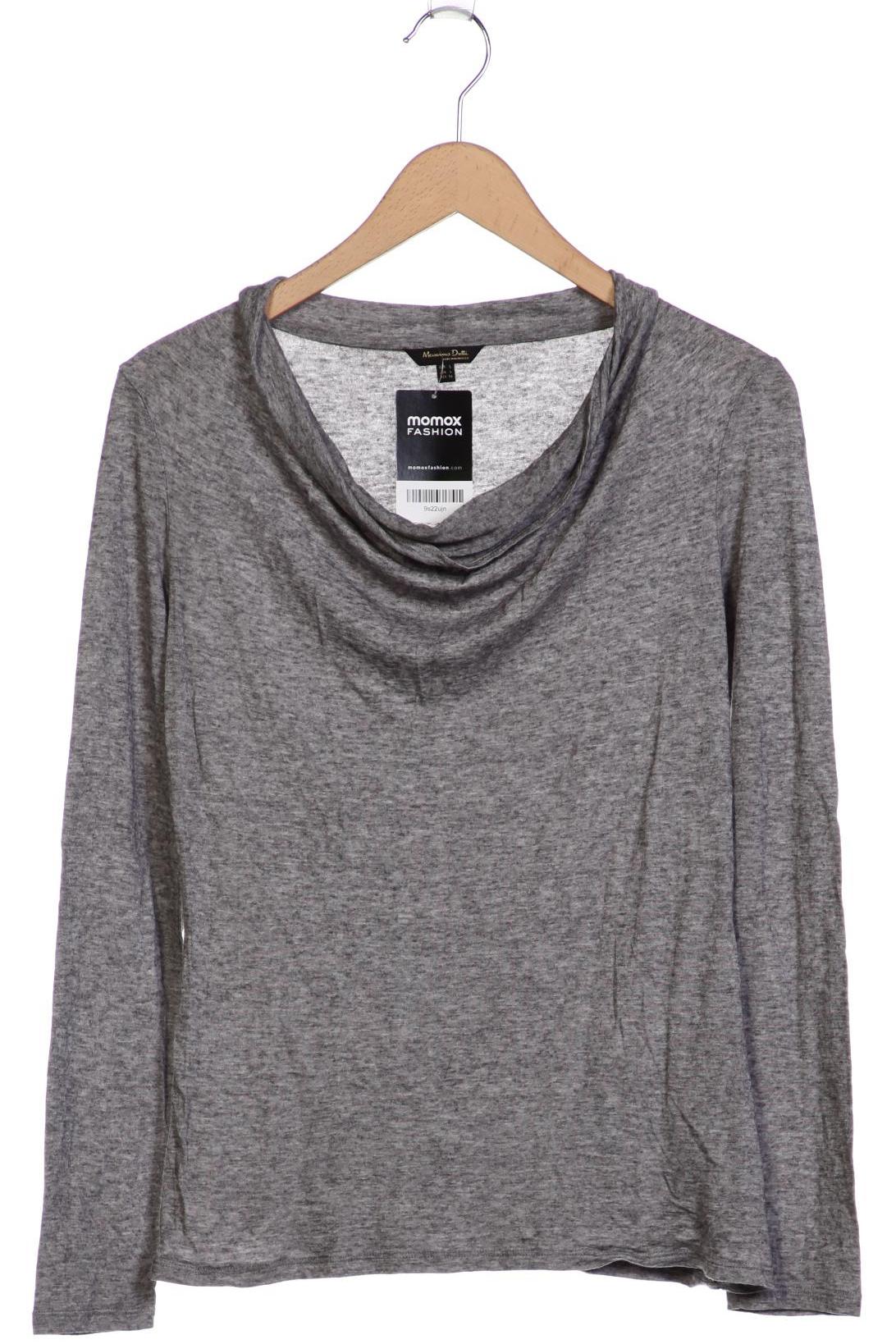 

Massimo Dutti Damen Langarmshirt, grau, Gr. 42