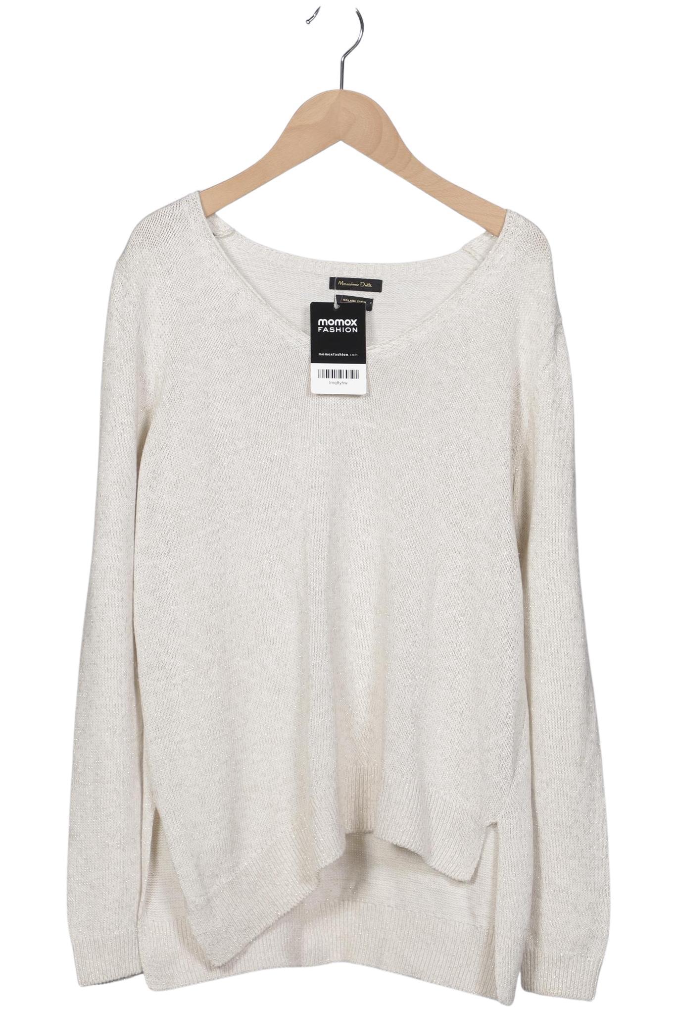 

Massimo Dutti Damen Pullover, cremeweiß, Gr. 36