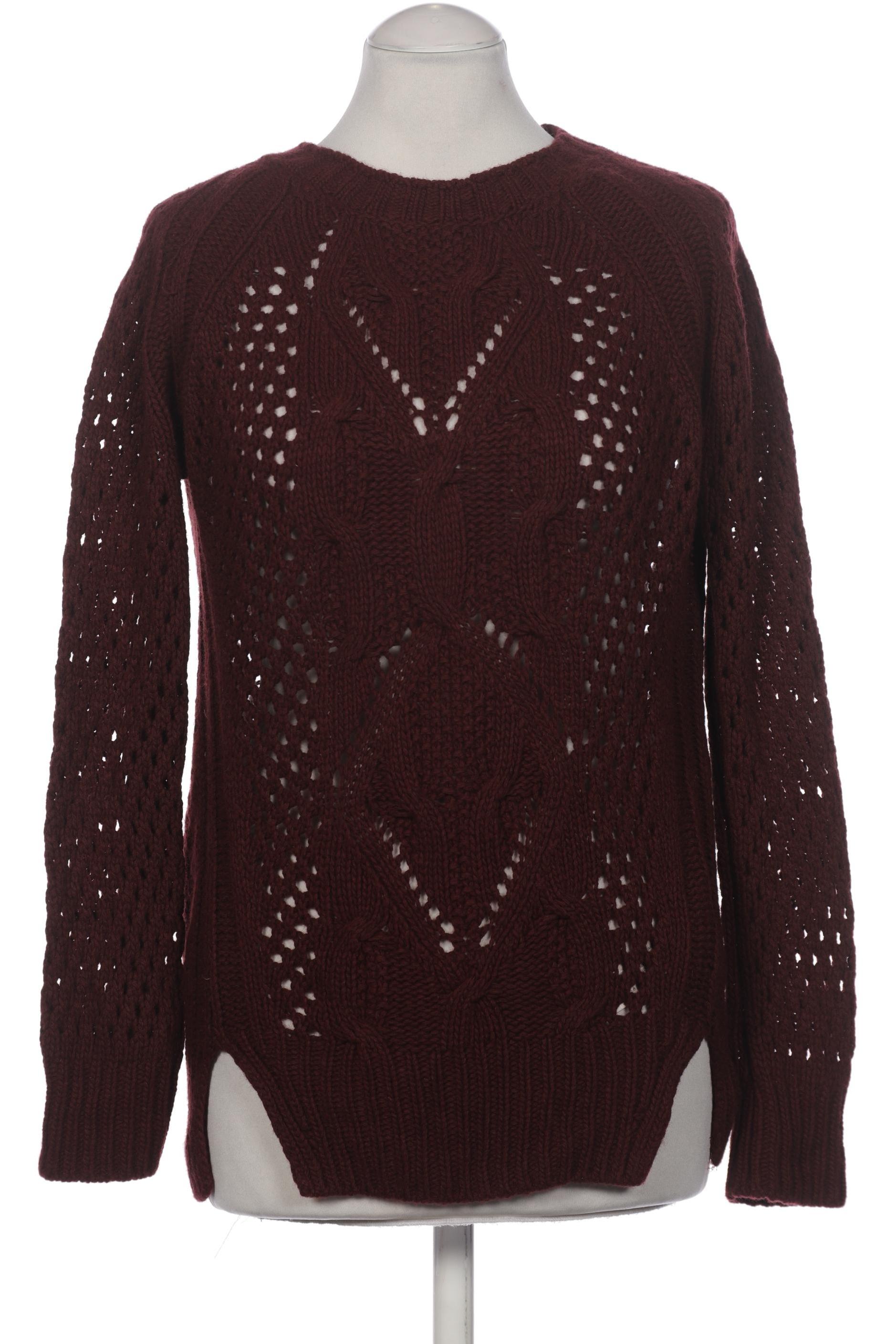 

Massimo Dutti Damen Pullover, bordeaux, Gr. 36