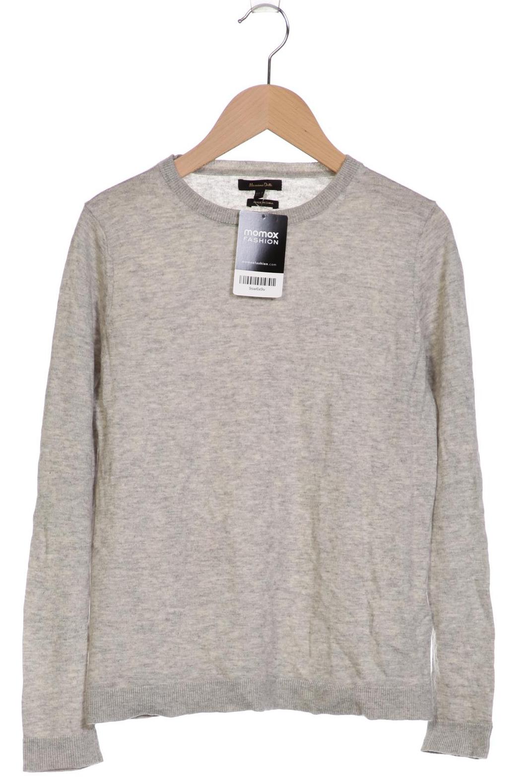 

Massimo Dutti Damen Pullover, grau, Gr. 34
