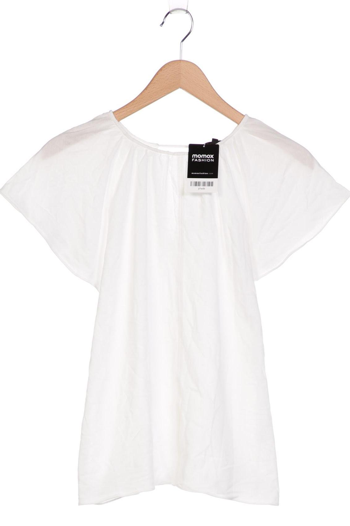 

Massimo Dutti Damen Bluse, weiß, Gr. 36