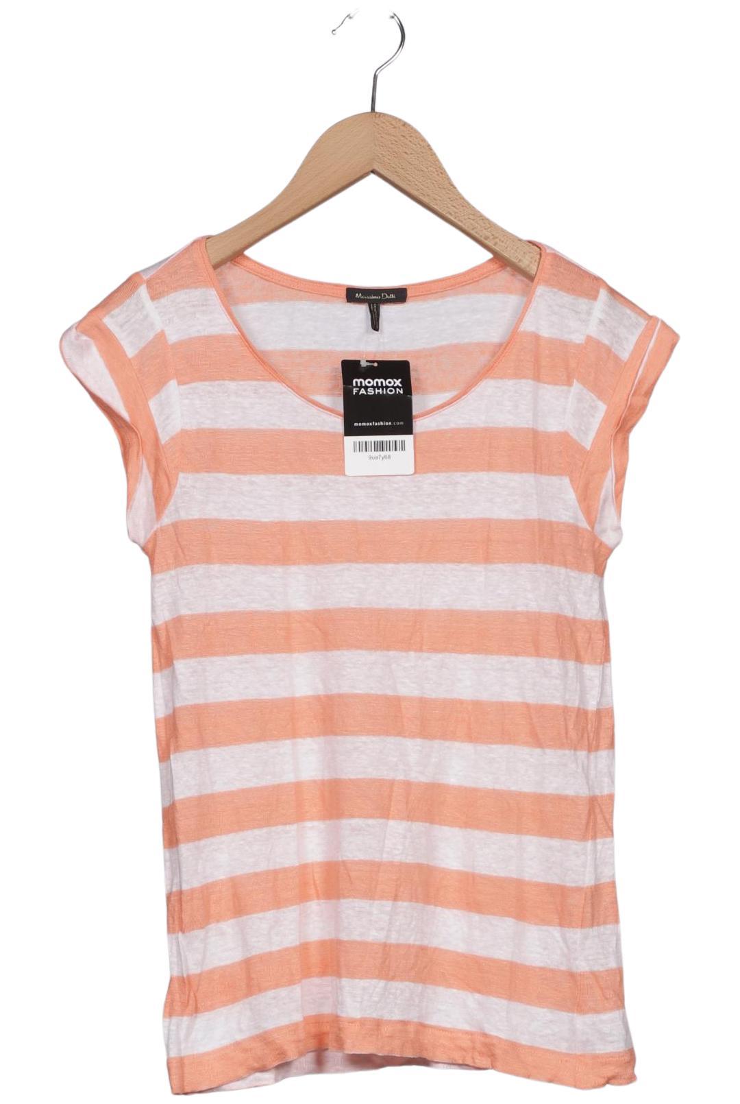

Massimo Dutti Damen T-Shirt, orange, Gr. 34