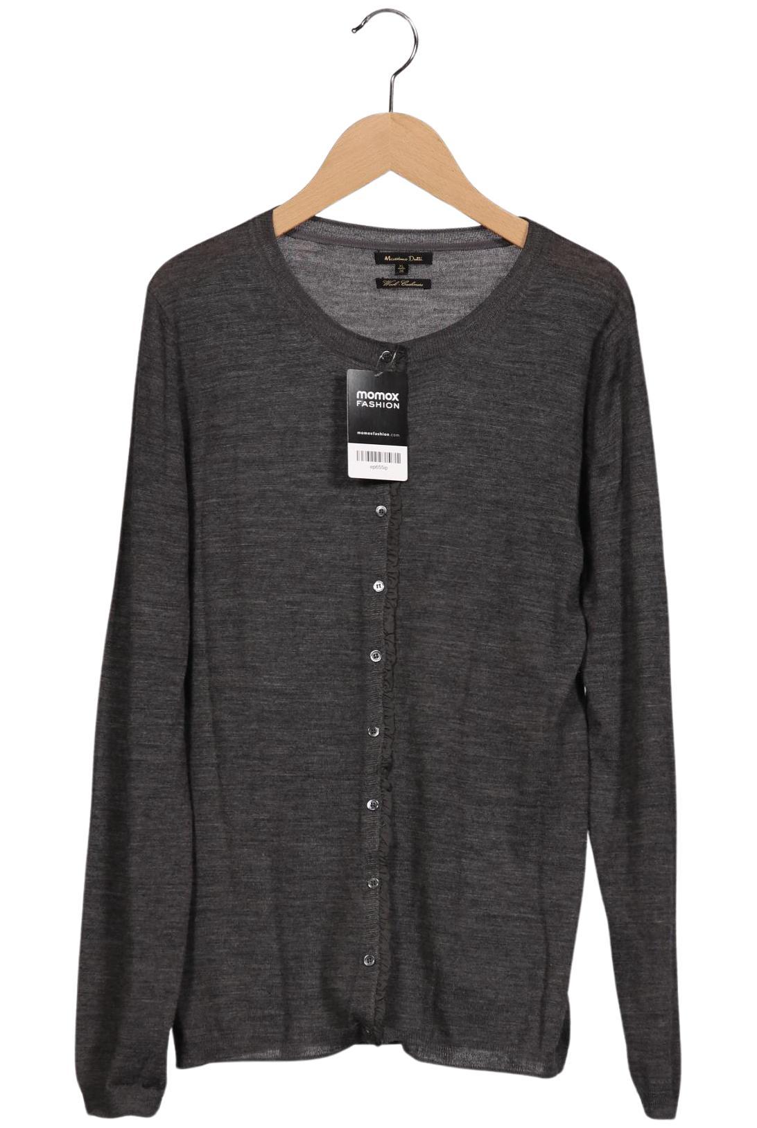 

Massimo Dutti Damen Strickjacke, grau, Gr. 44