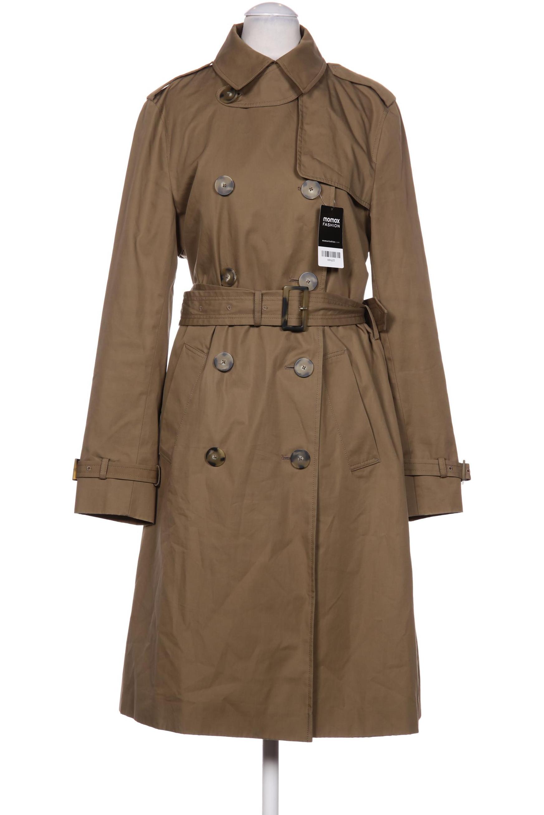 

Massimo Dutti Damen Mantel, grün, Gr. 36