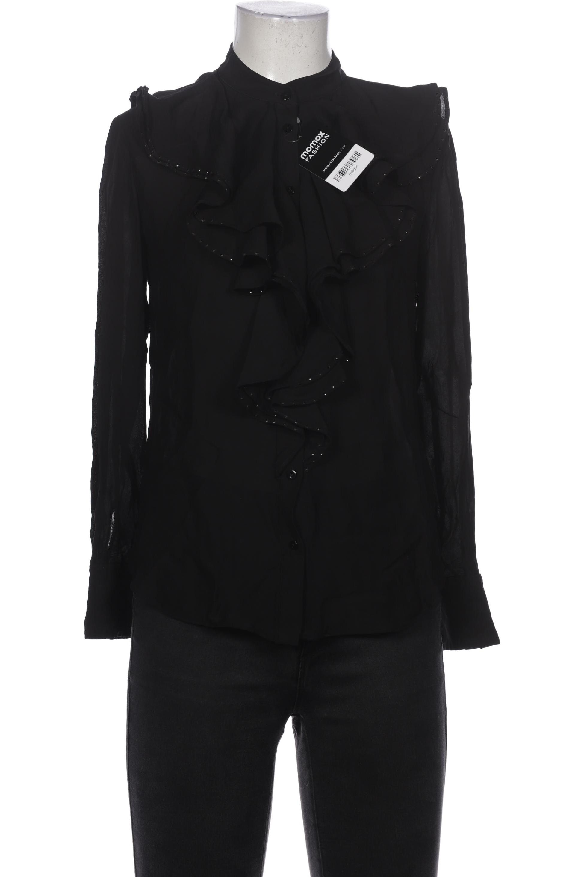 

Massimo Dutti Damen Bluse, schwarz, Gr. 34