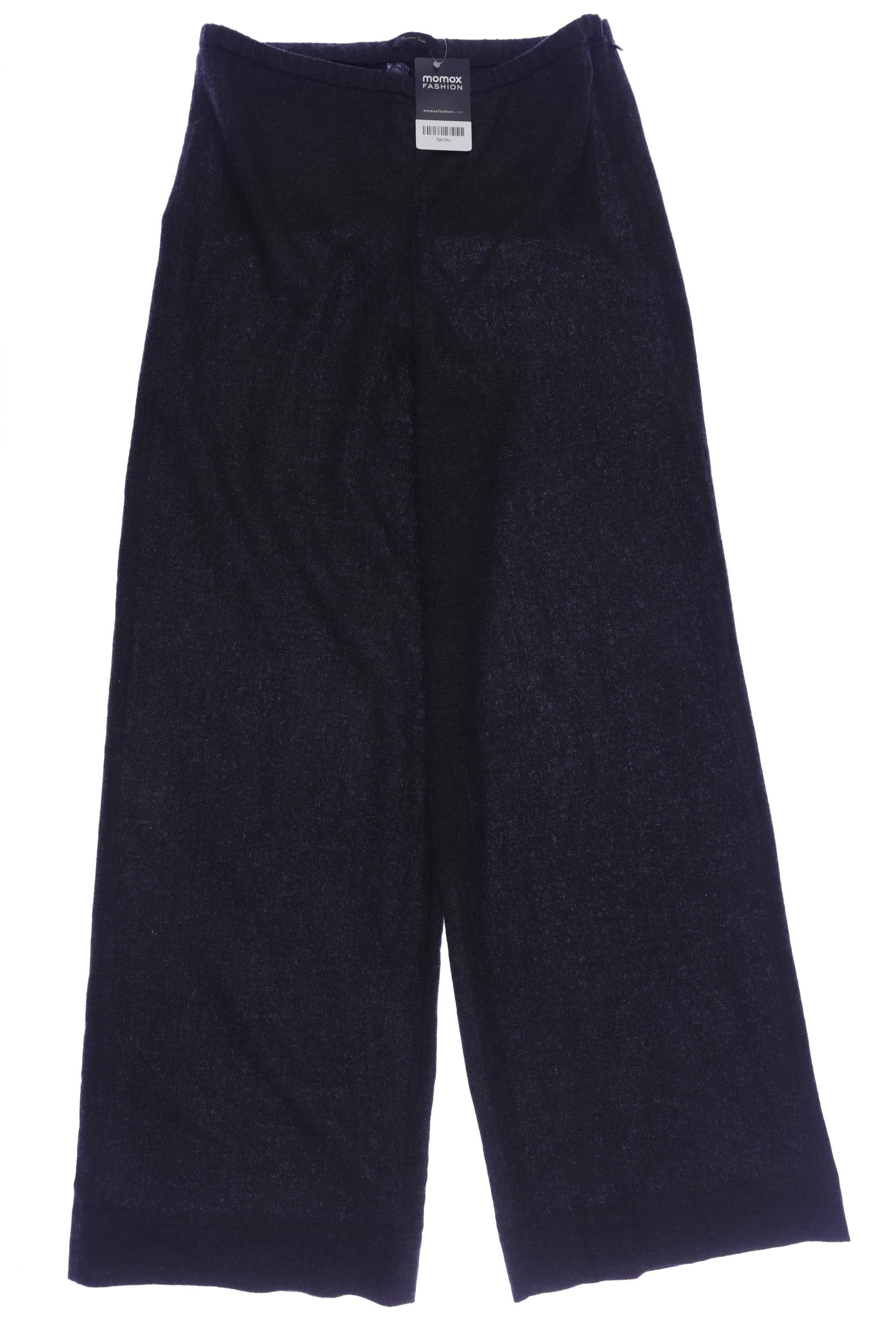 

Massimo Dutti Damen Stoffhose, schwarz, Gr. 40