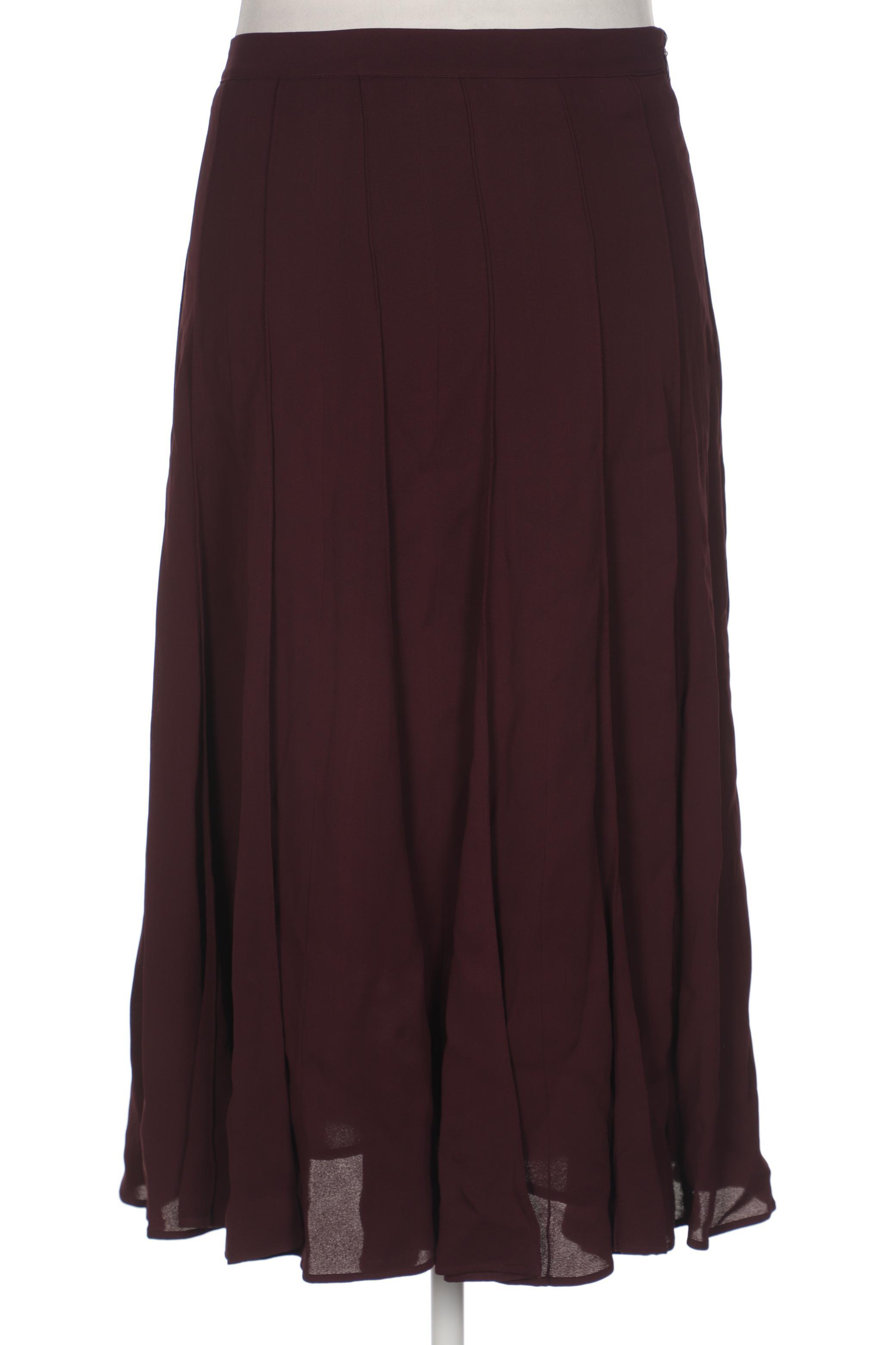 

Massimo Dutti Damen Rock, bordeaux, Gr. 40
