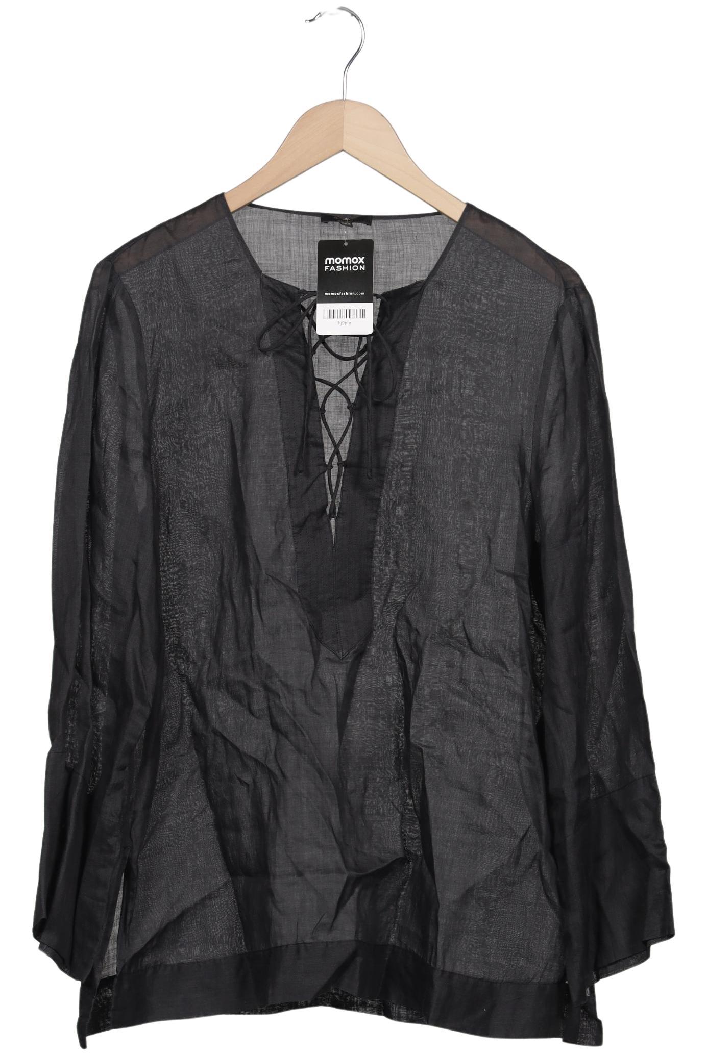 

Massimo Dutti Damen Bluse, schwarz, Gr. 38