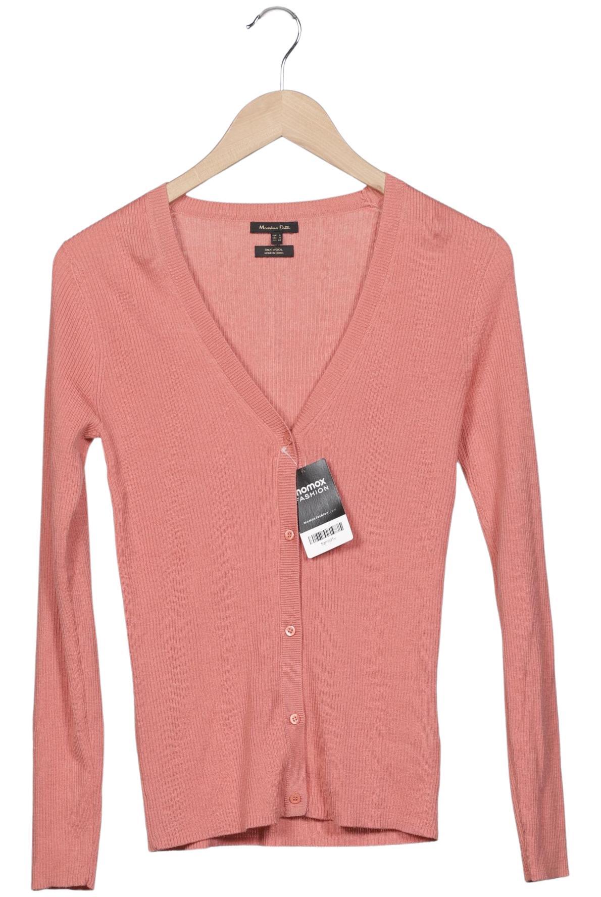 

Massimo Dutti Damen Strickjacke, pink, Gr. 36