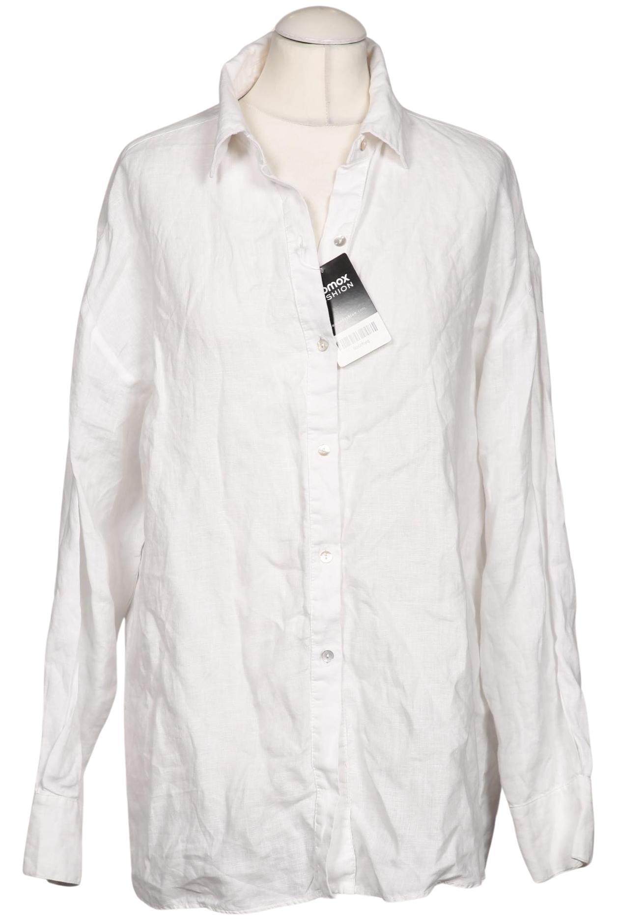 

Massimo Dutti Damen Bluse, weiß, Gr. 38