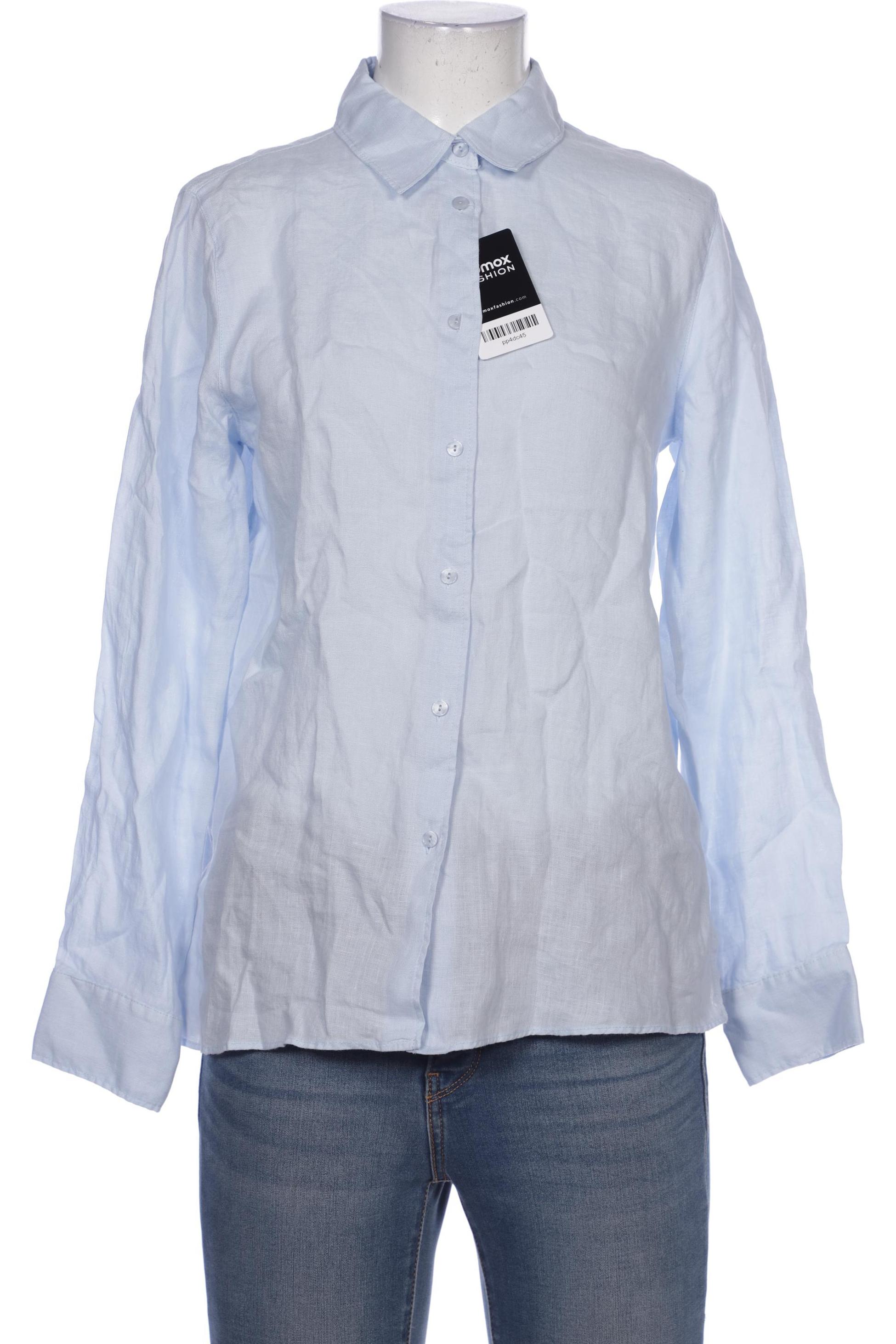 

Massimo Dutti Damen Bluse, hellblau, Gr. 34