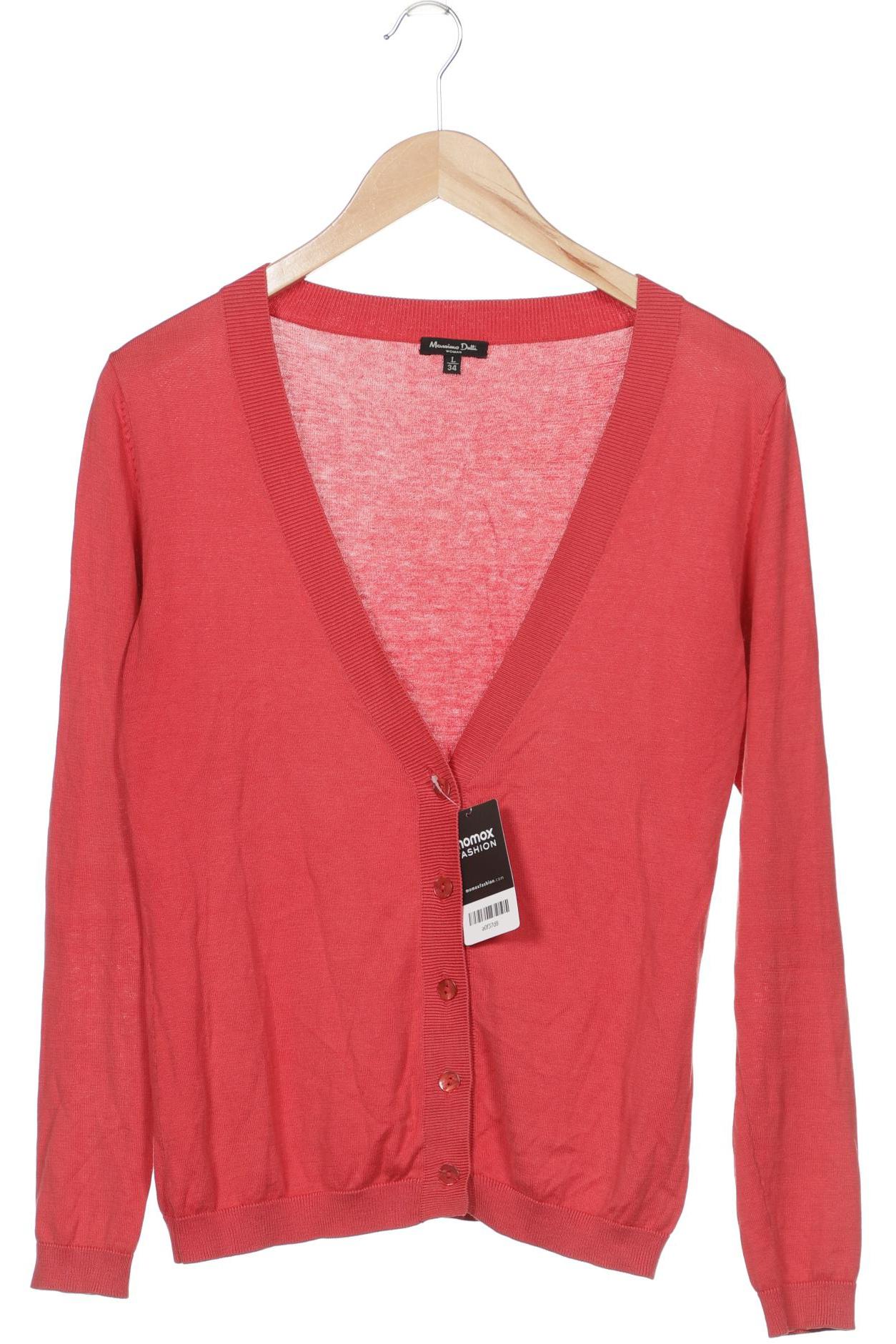 

Massimo Dutti Damen Strickjacke, pink, Gr. 42