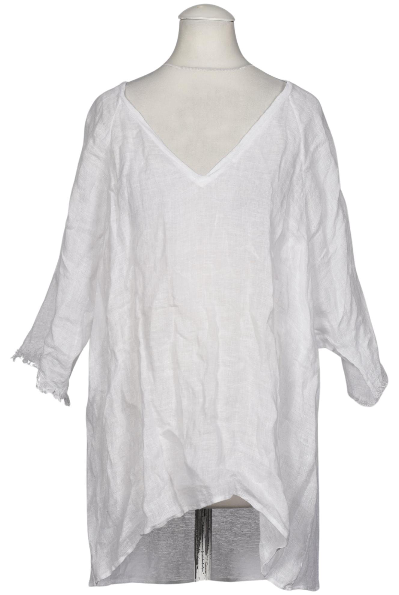 

Massimo Dutti Damen Bluse, weiß, Gr. 34