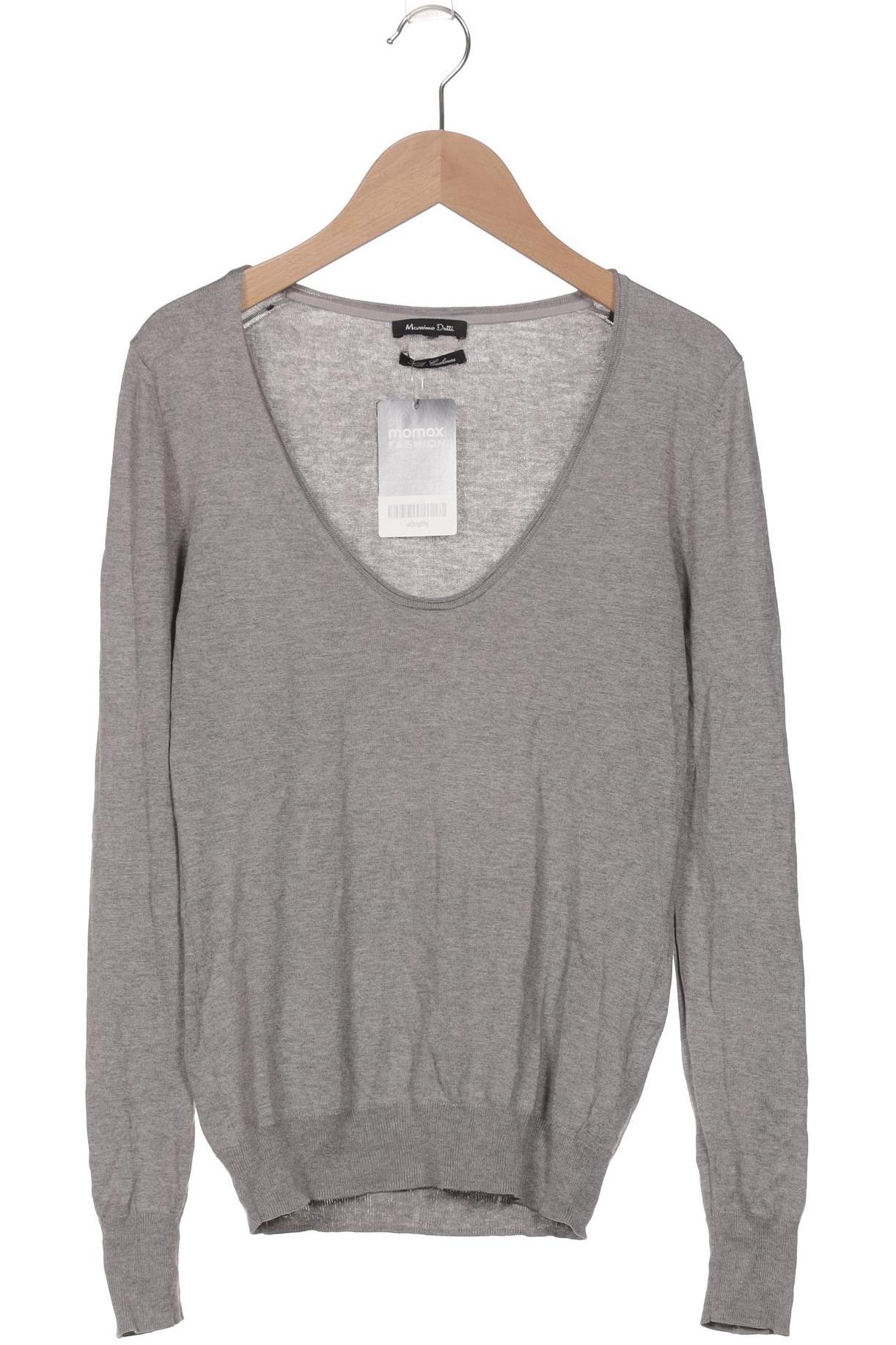 

Massimo Dutti Damen Pullover, grau, Gr. 32