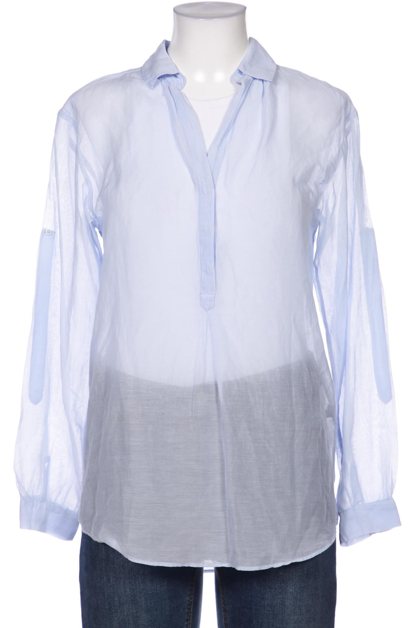 

Massimo Dutti Damen Bluse, hellblau, Gr. 36