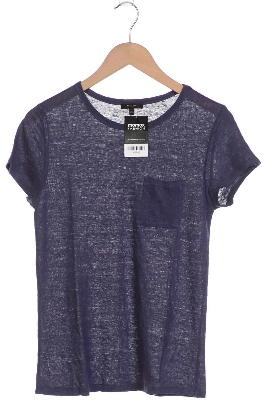 

Massimo Dutti Damen T-Shirt, blau