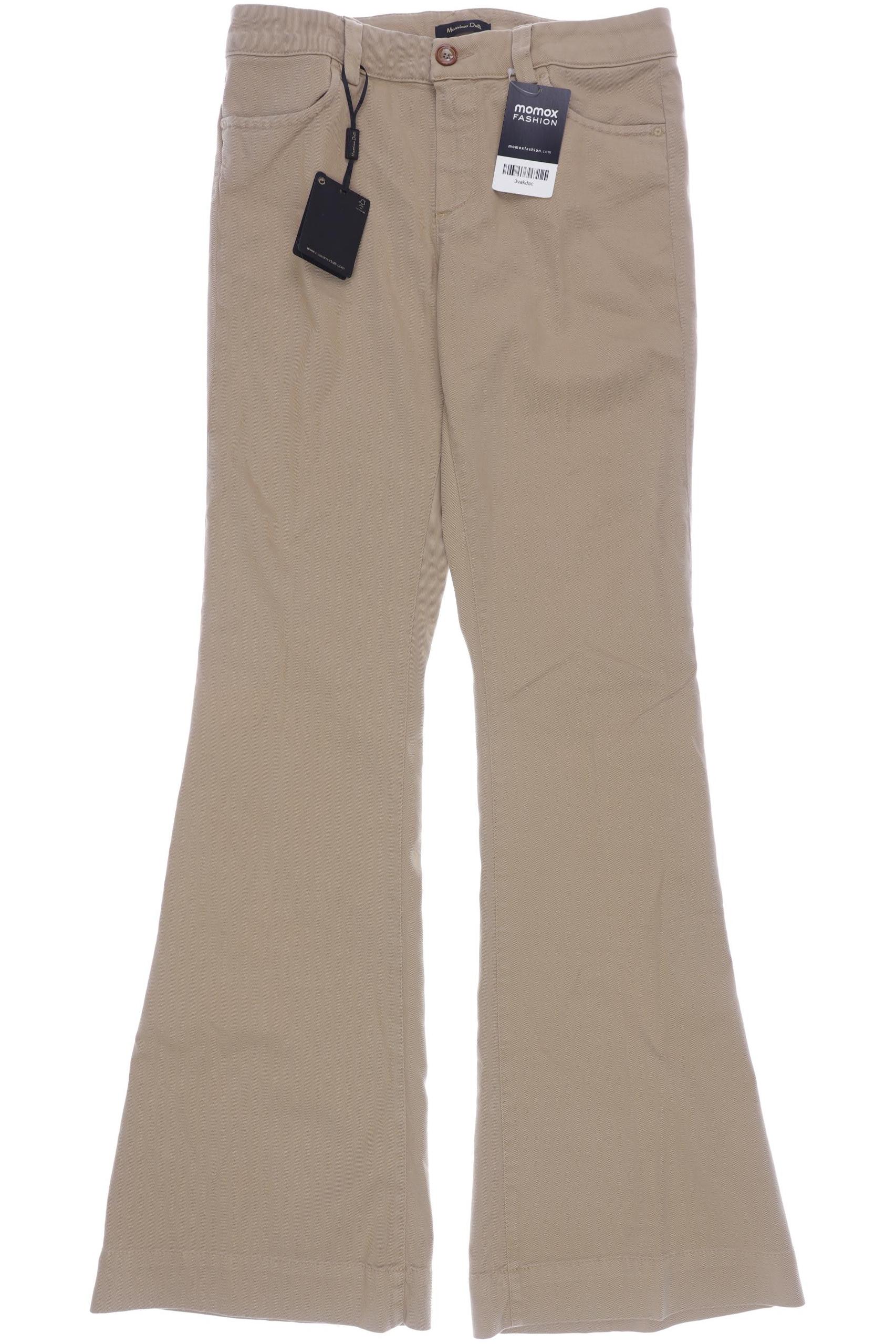

Massimo Dutti Damen Stoffhose, beige, Gr. 38