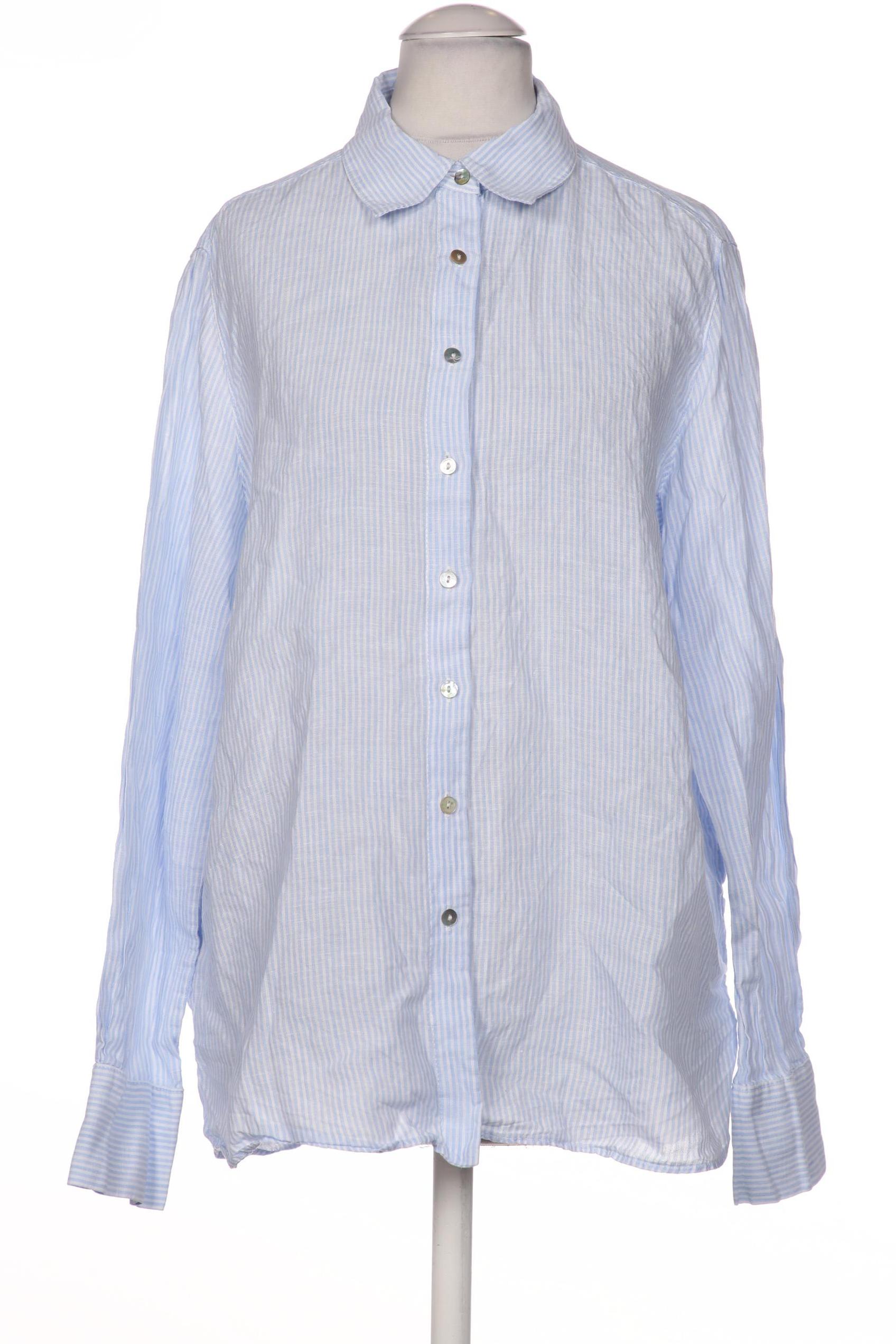 

Massimo Dutti Damen Bluse, hellblau, Gr. 40