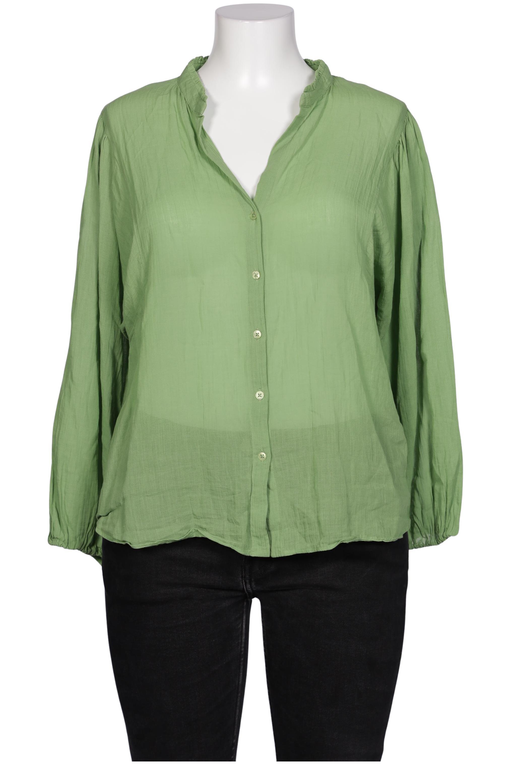 

Massimo Dutti Damen Bluse, grün, Gr. 42