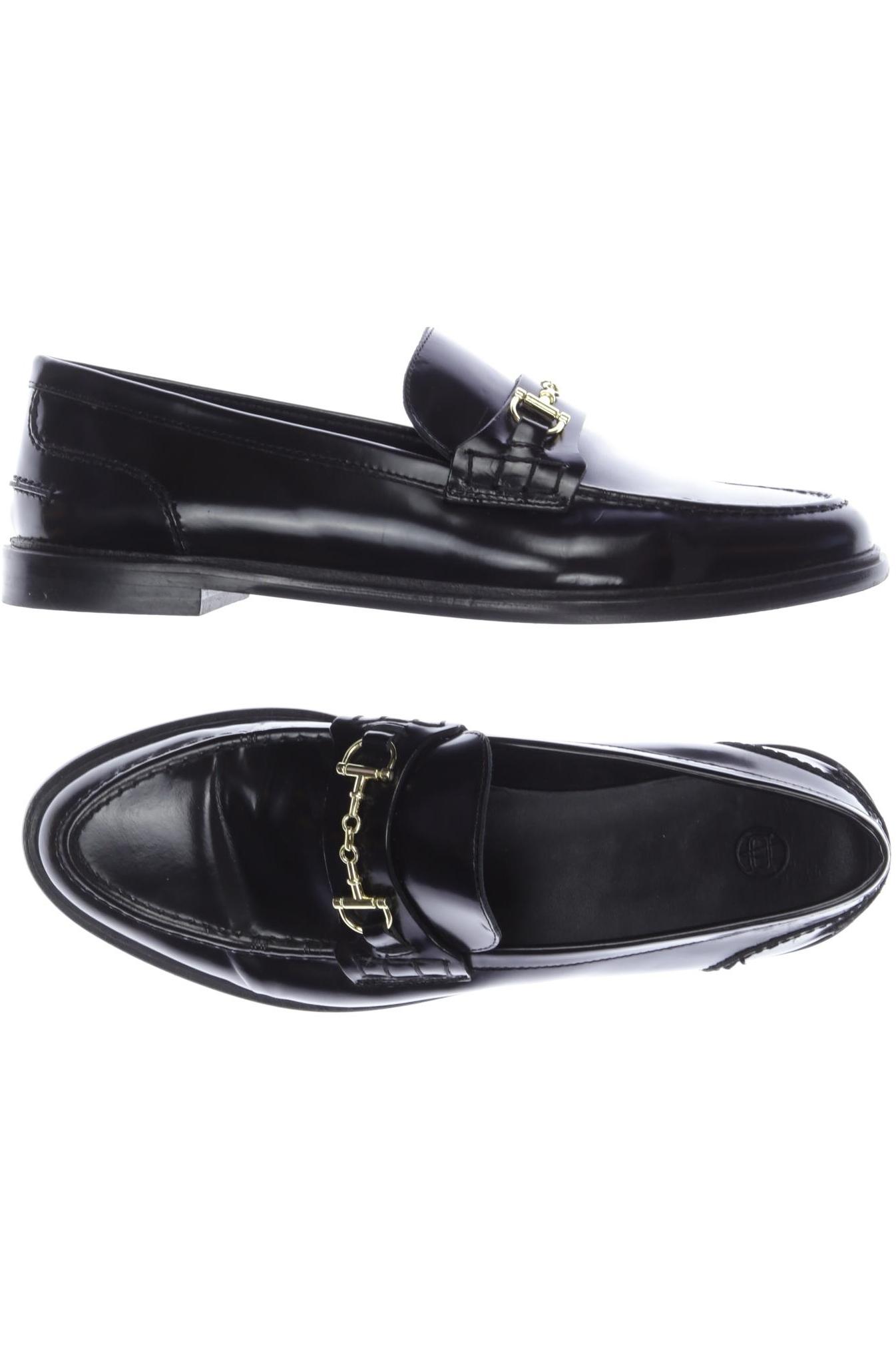

Massimo Dutti Damen Halbschuh, schwarz, Gr. 38