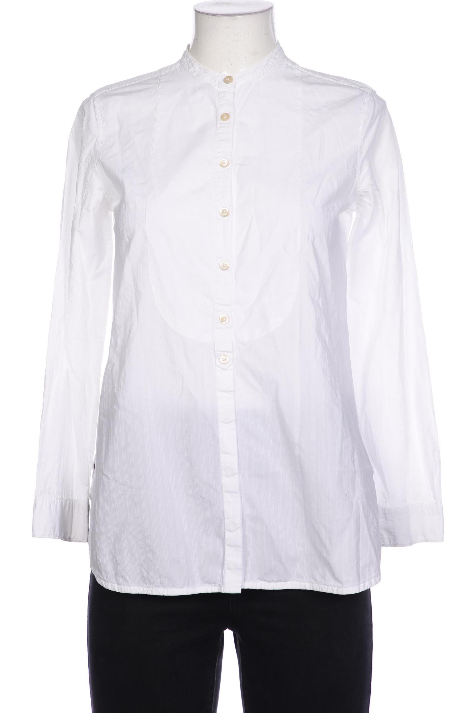 

Massimo Dutti Damen Bluse, weiß, Gr. 38