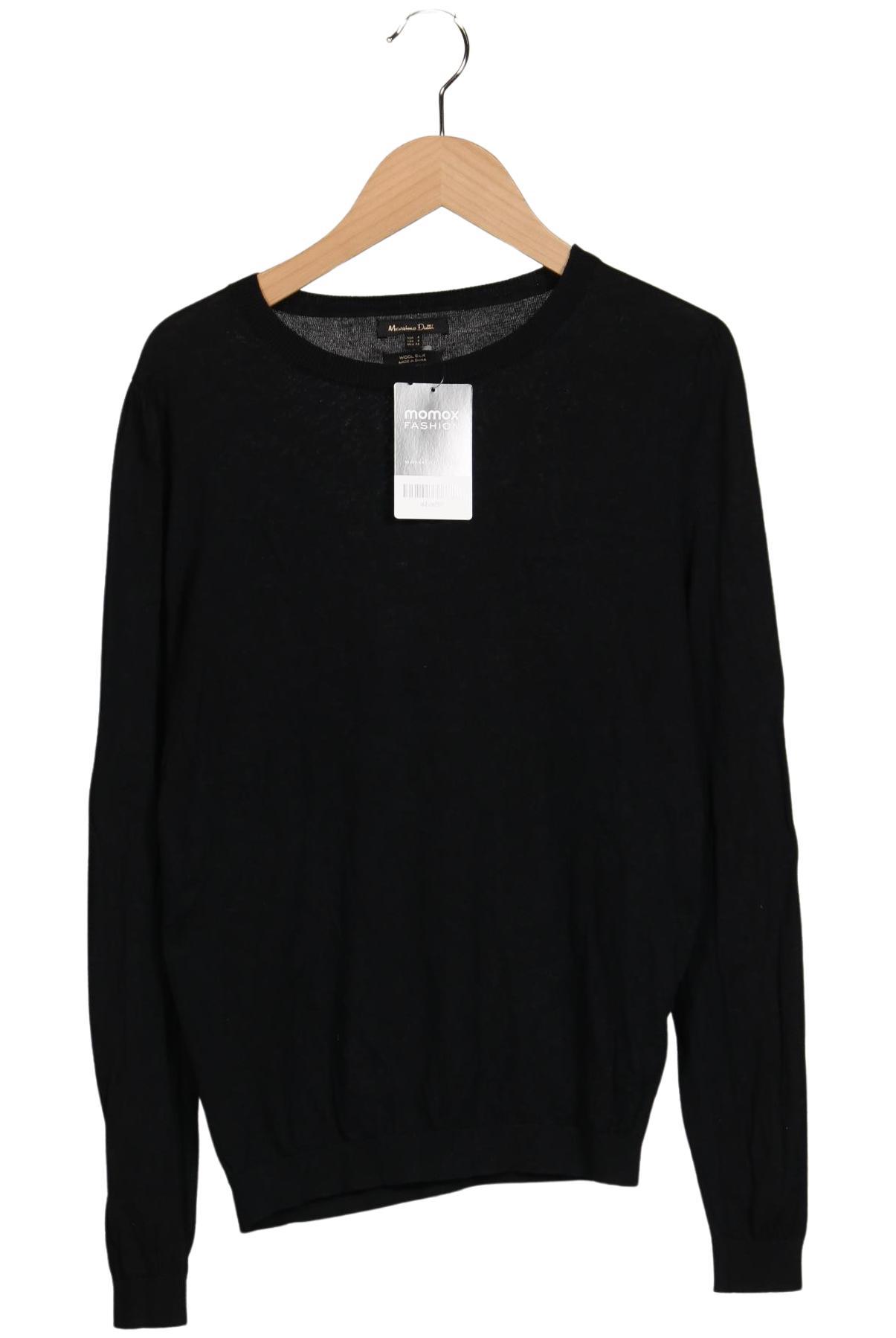 

Massimo Dutti Damen Pullover, schwarz, Gr. 36