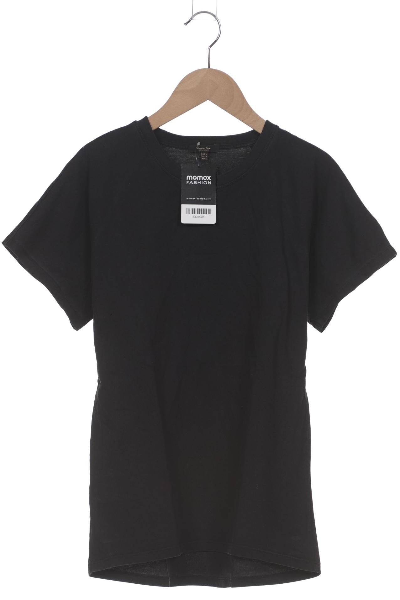 

Massimo Dutti Damen T-Shirt, schwarz, Gr. 36
