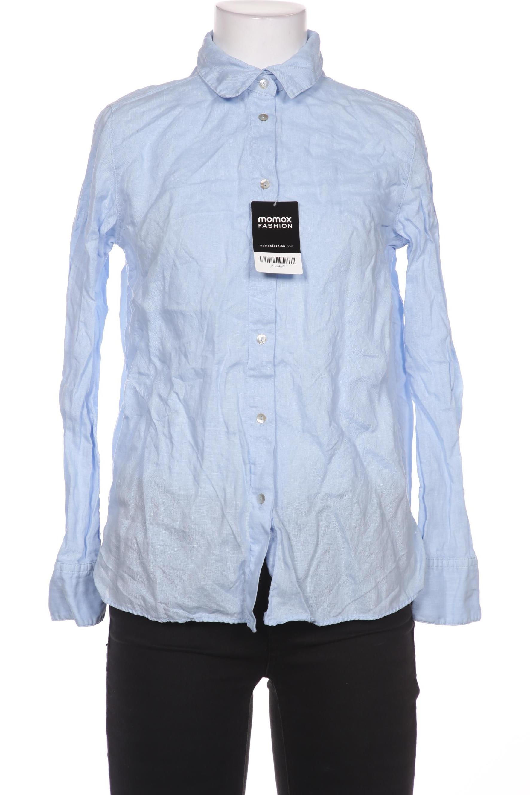 

Massimo Dutti Damen Bluse, hellblau, Gr. 34