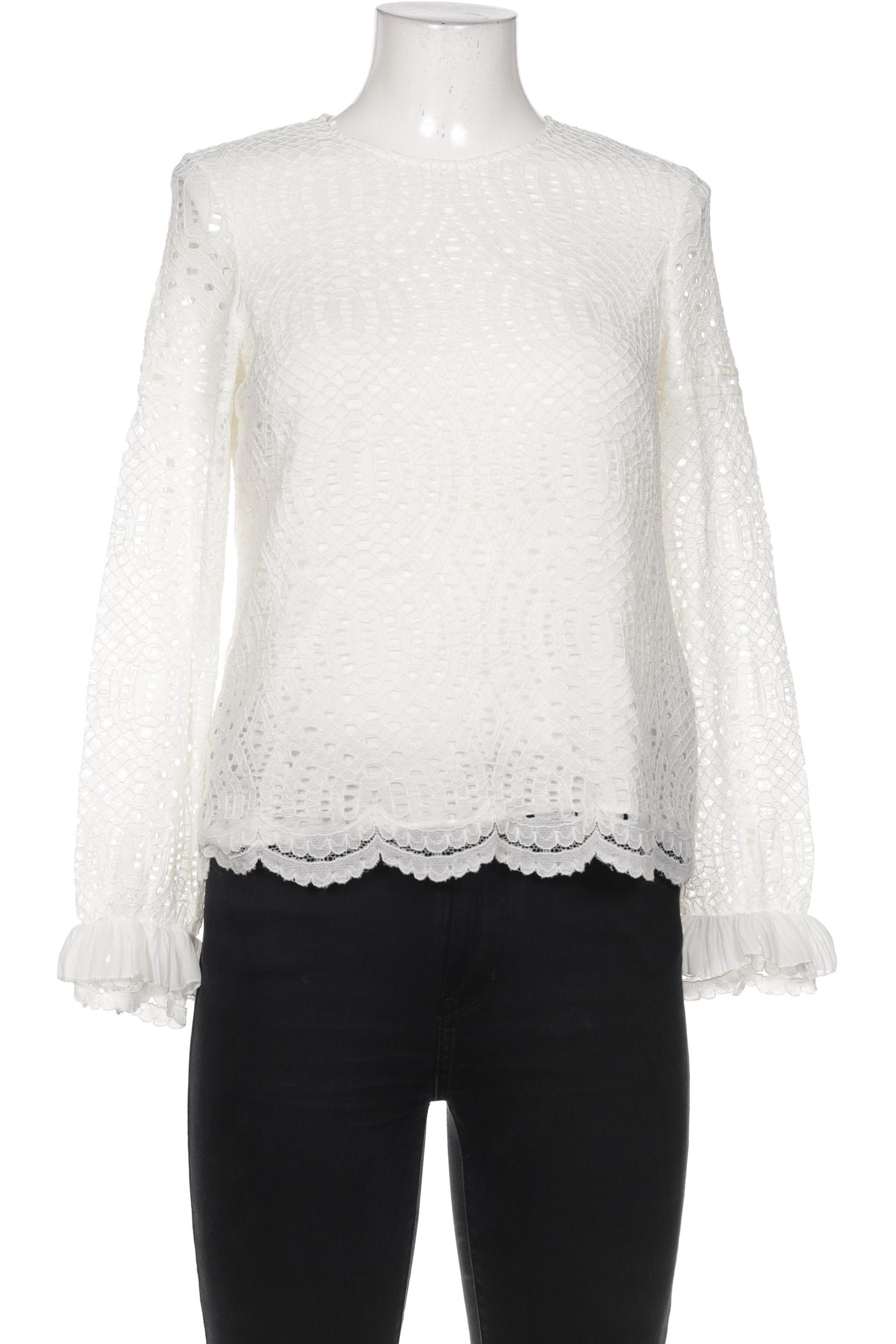 

Massimo Dutti Damen Bluse, weiß, Gr. 38