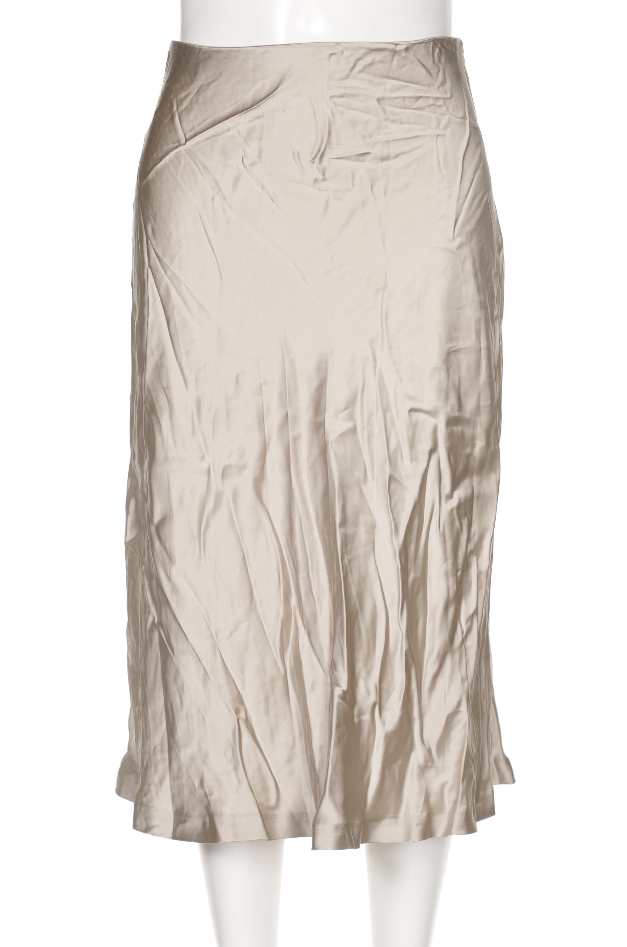 

Massimo Dutti Damen Rock, beige, Gr. 42