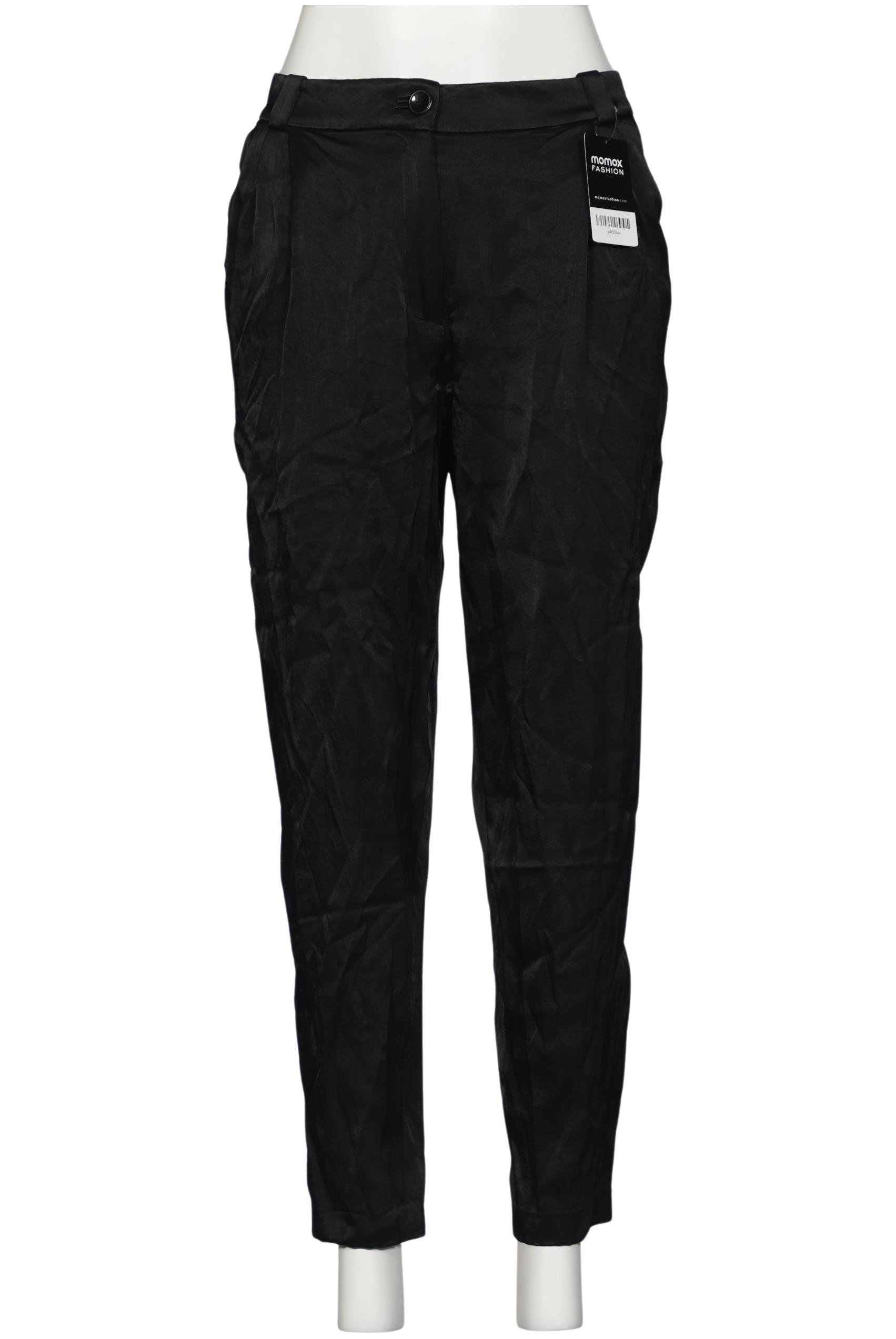 

Massimo Dutti Damen Stoffhose, schwarz, Gr. 38