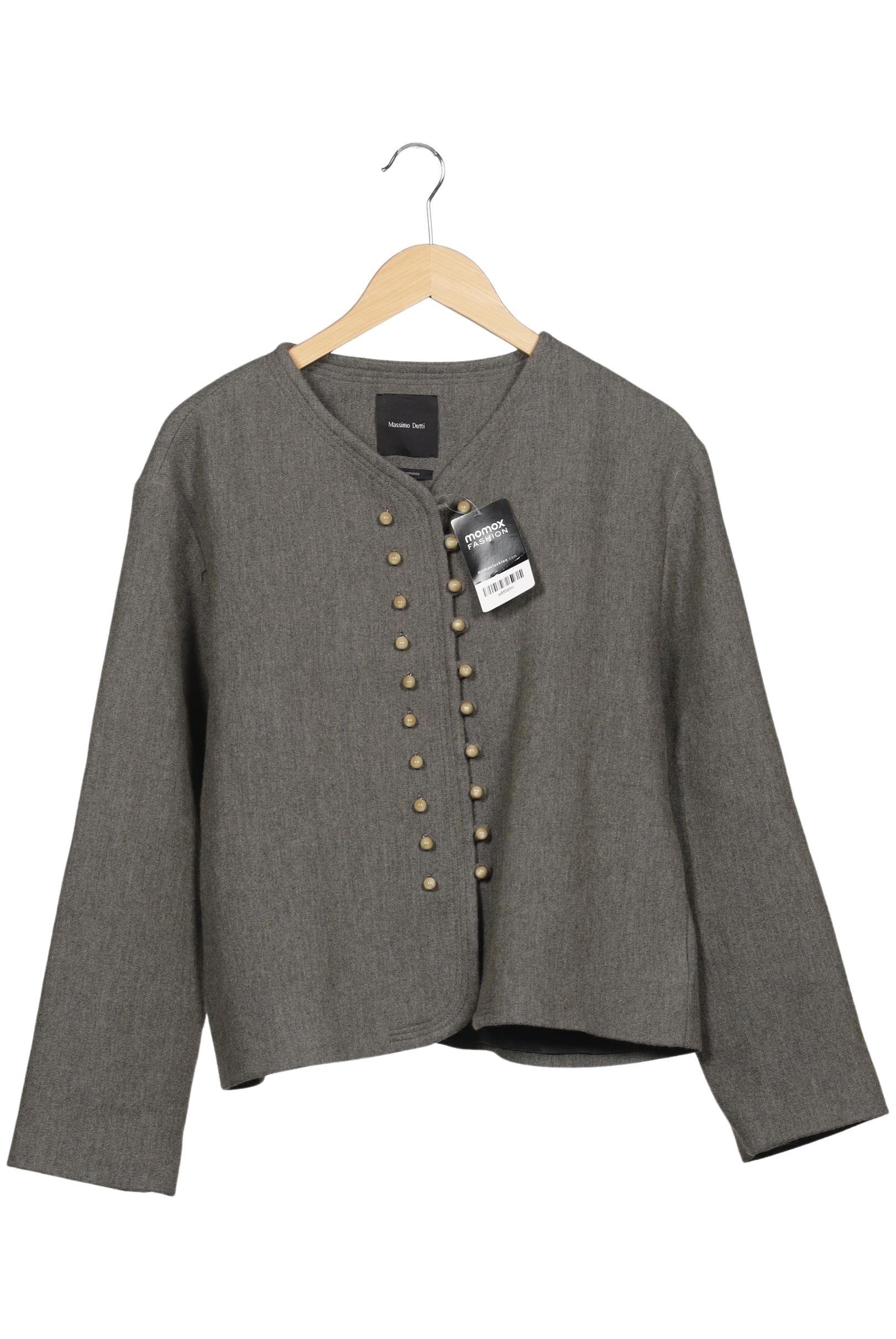 

Massimo Dutti Damen Jacke, grau, Gr. 42