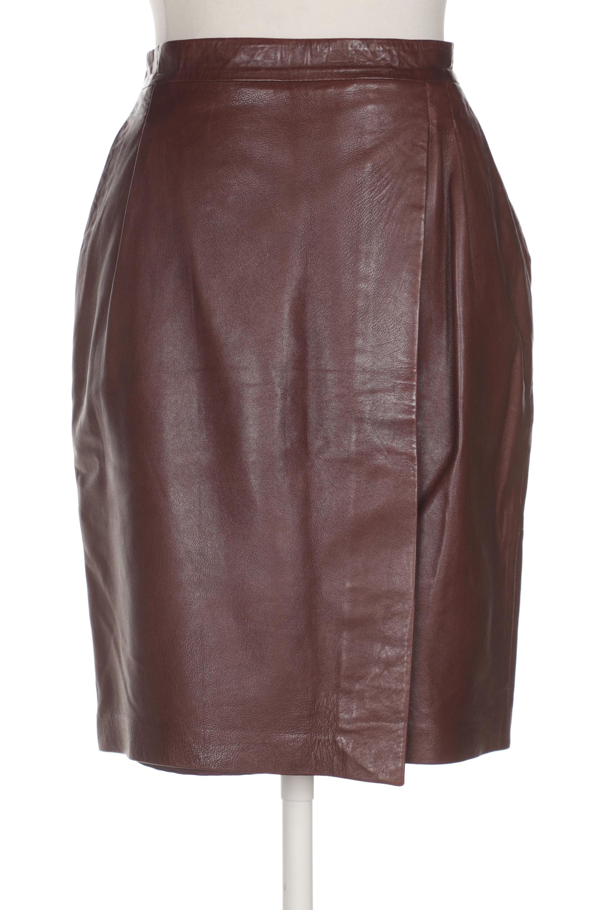 

Massimo Dutti Damen Rock, braun, Gr. 38