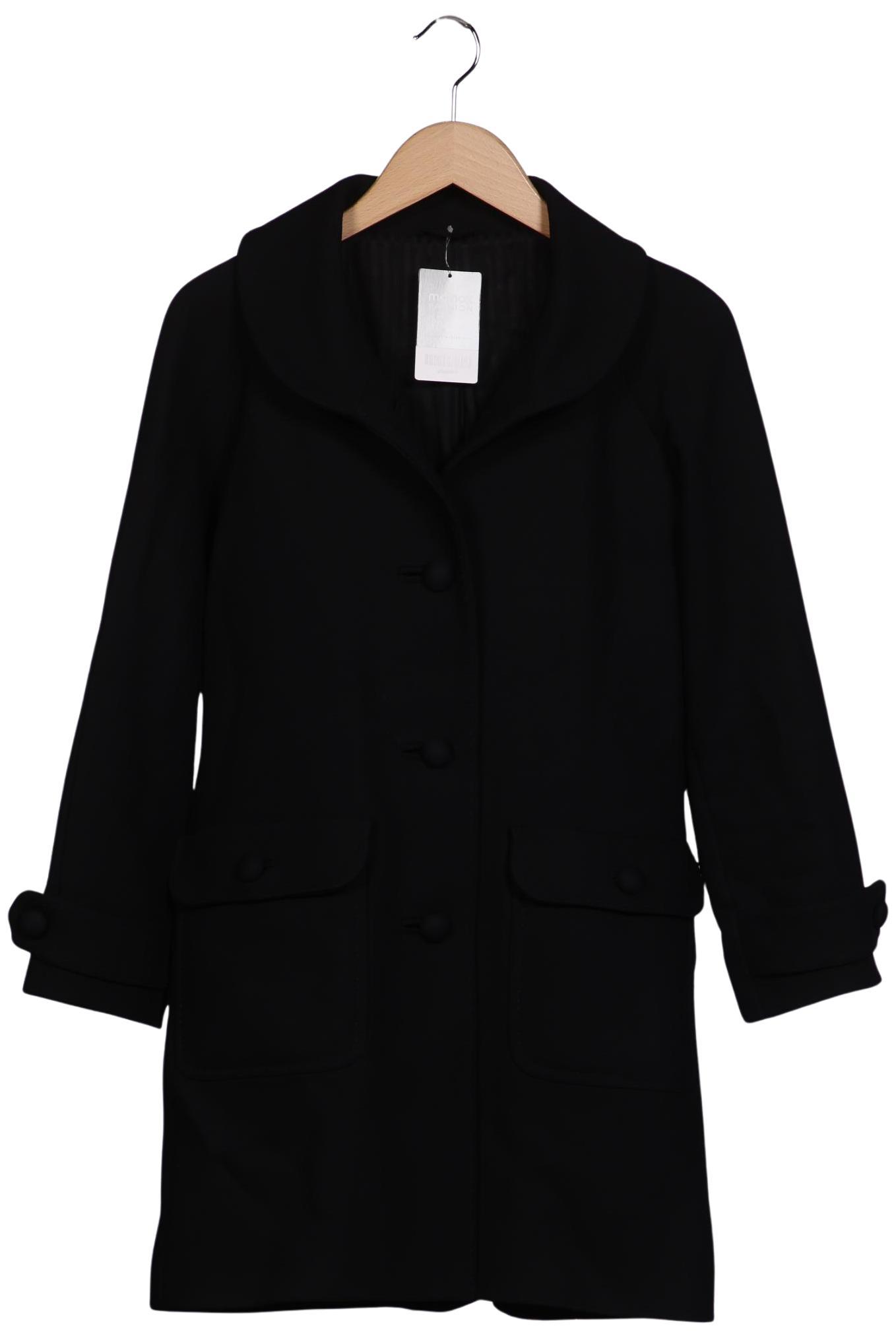 

Massimo Dutti Damen Mantel, schwarz, Gr. 38