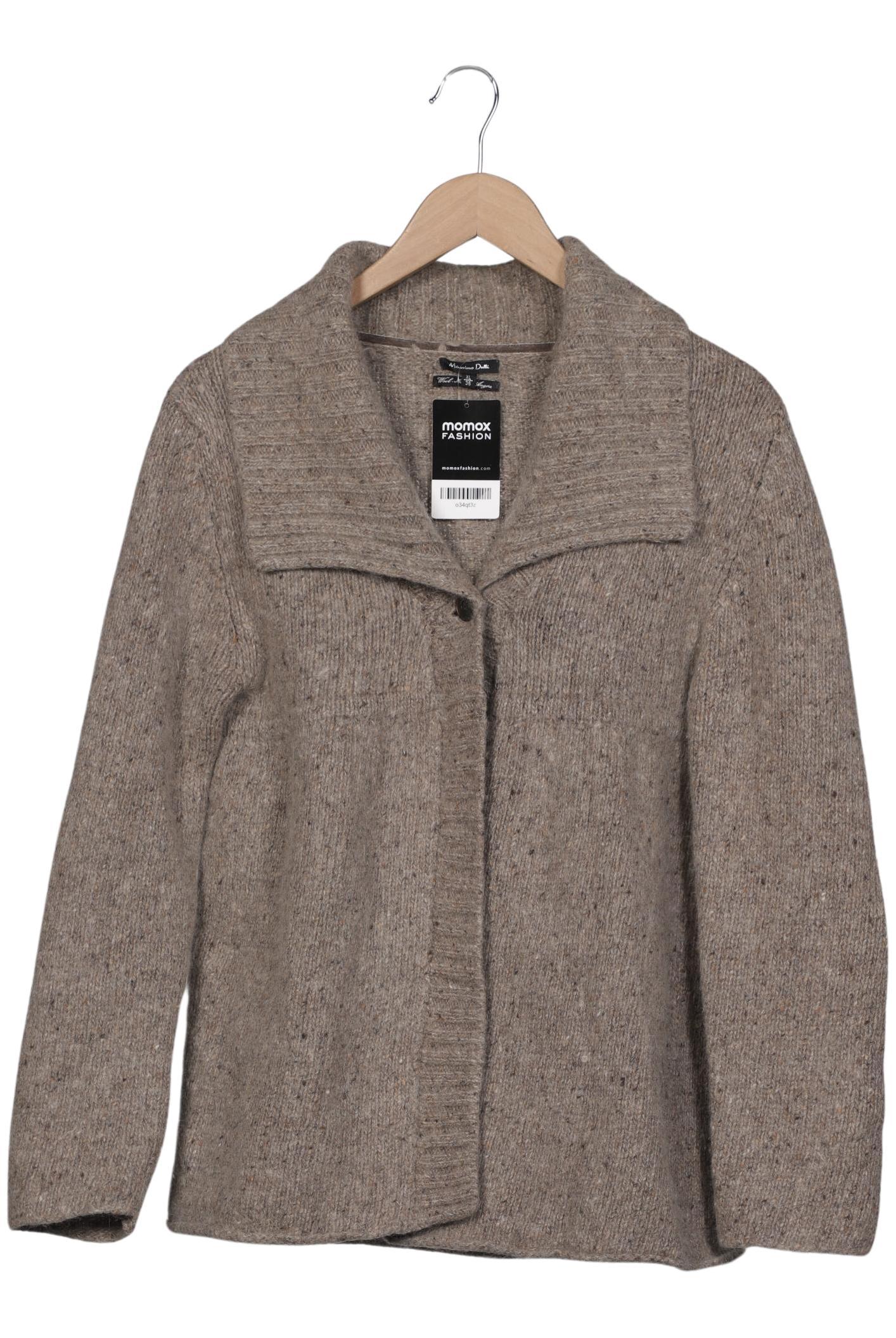 

Massimo Dutti Damen Strickjacke, beige, Gr. 44