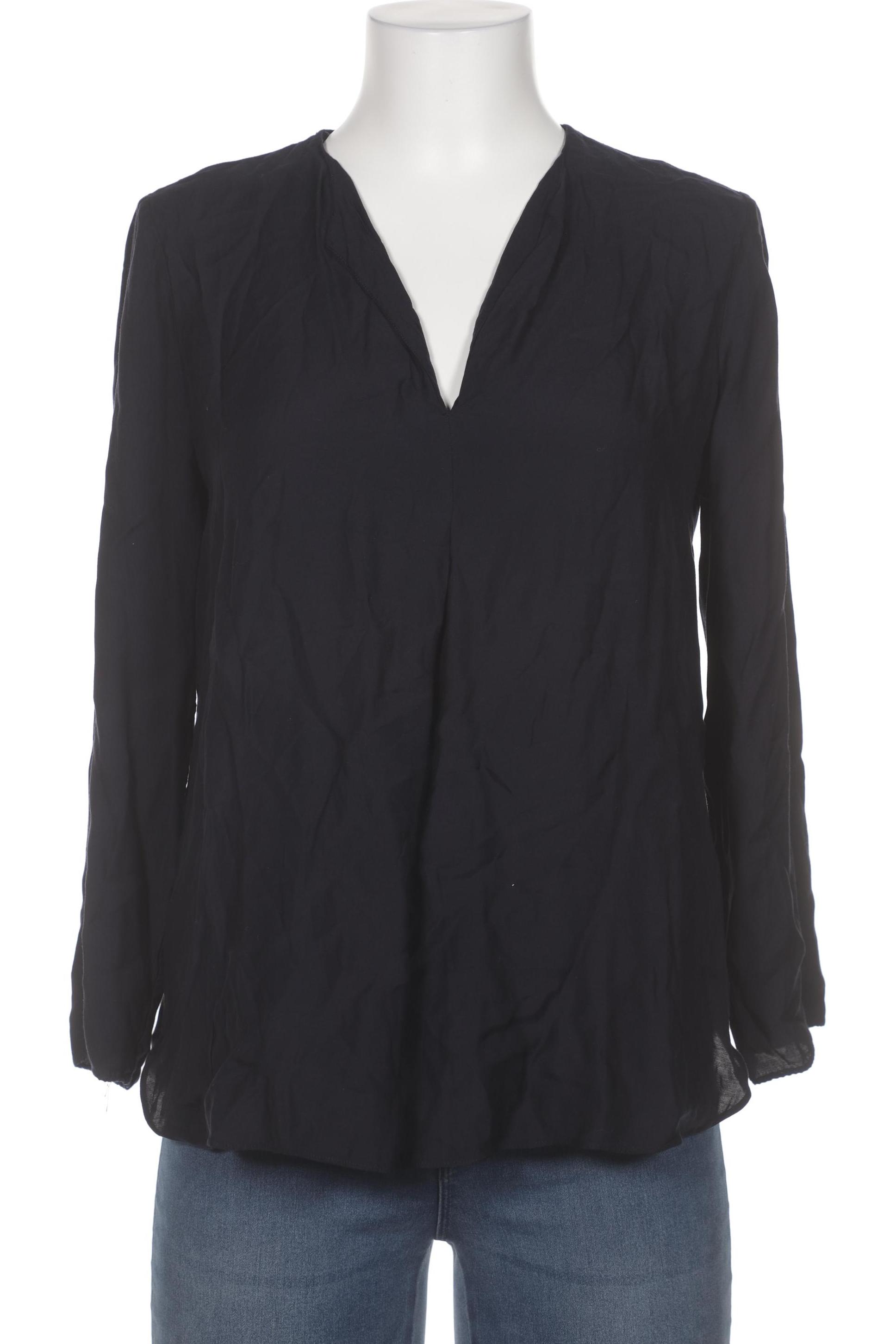 

Massimo Dutti Damen Bluse, marineblau, Gr. 42