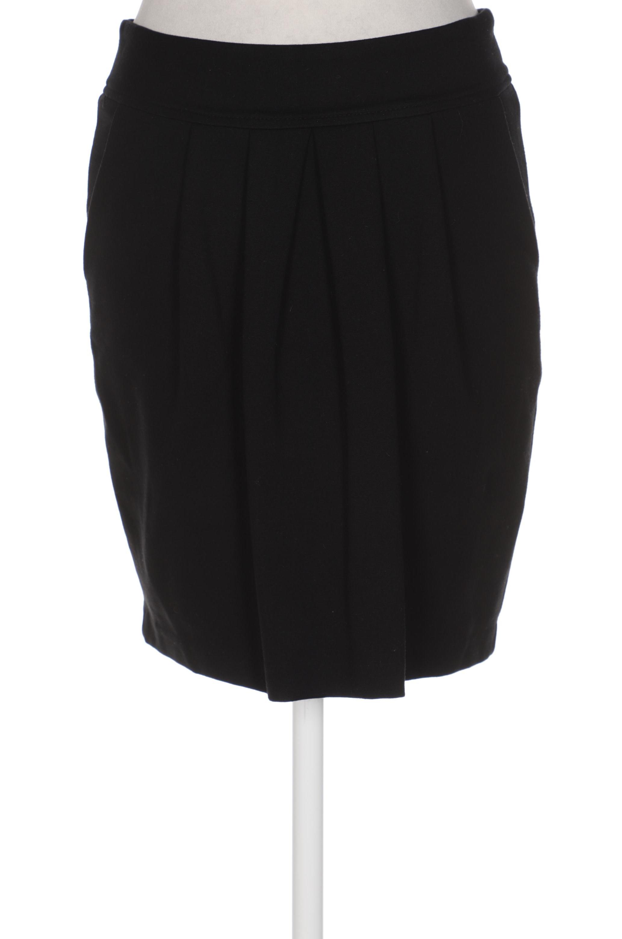 

Massimo Dutti Damen Rock, schwarz, Gr. 36