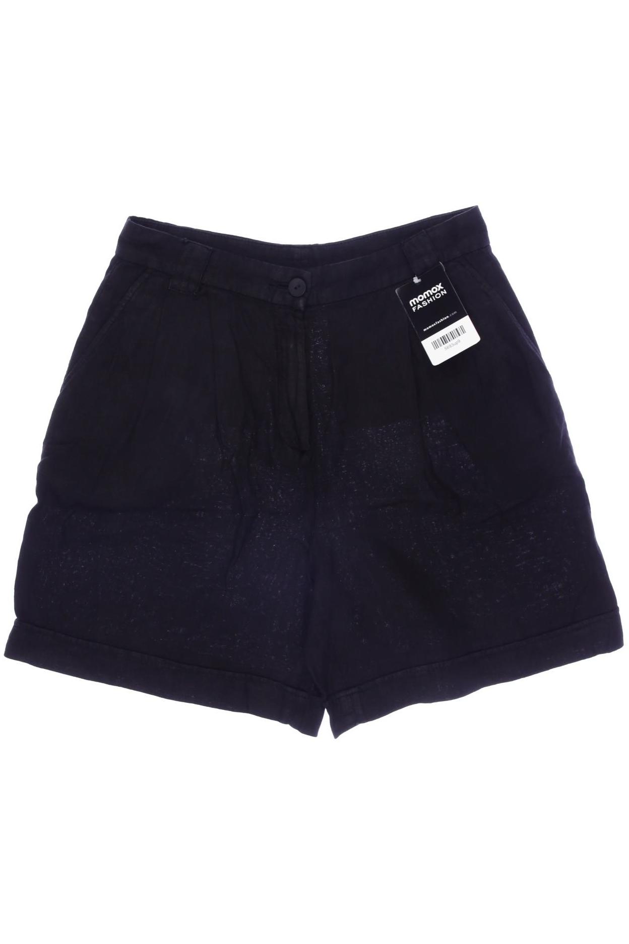 

Massimo Dutti Damen Shorts, schwarz, Gr. 36