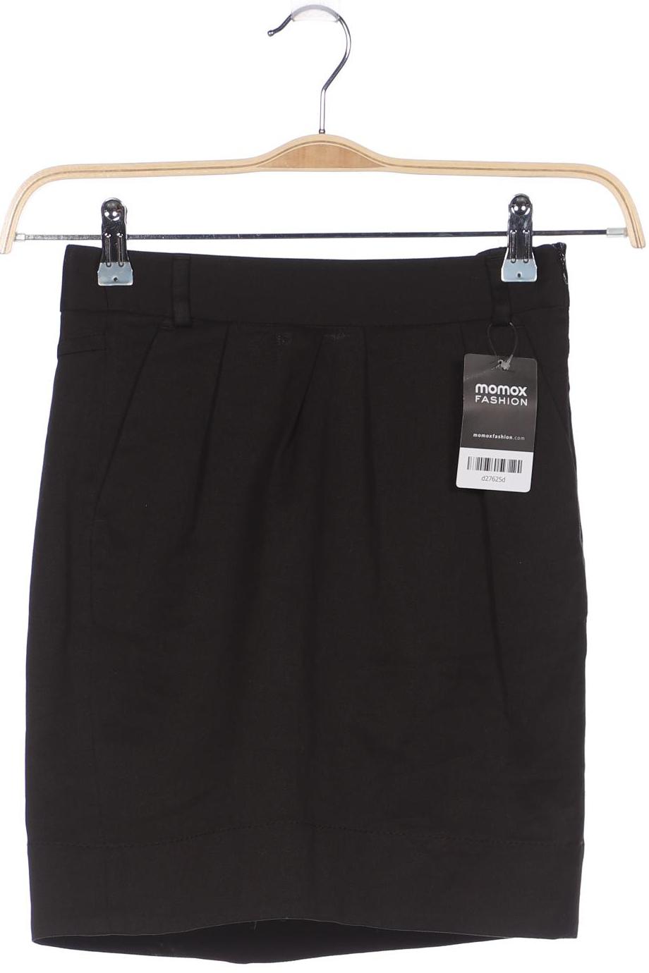 

Massimo Dutti Damen Rock, schwarz