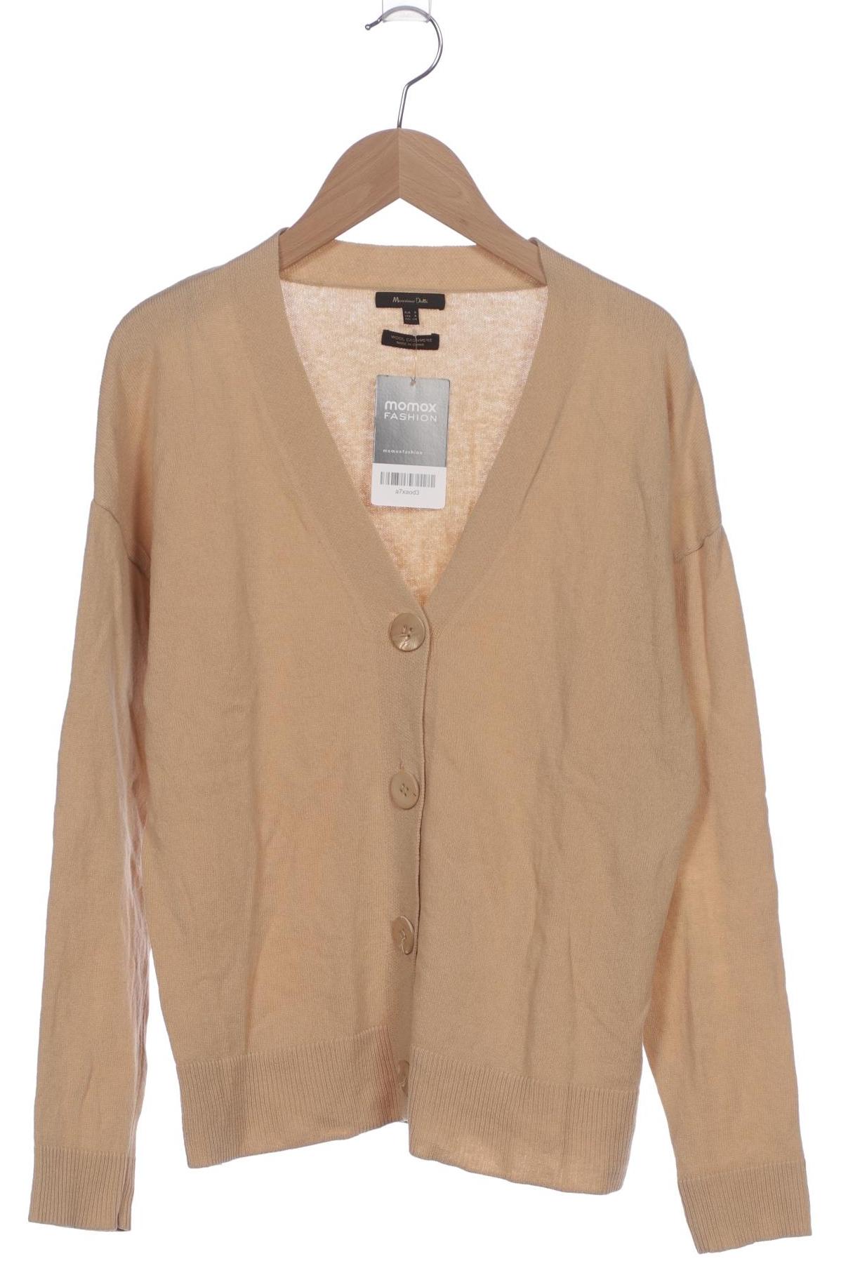

Massimo Dutti Damen Strickjacke, beige, Gr. 36