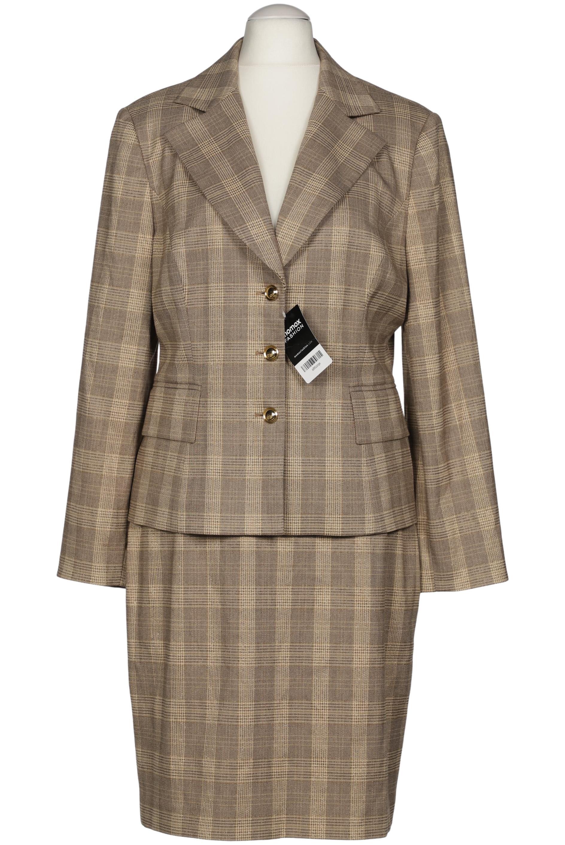 

Massimo Dutti Damen Anzug, beige, Gr. 42