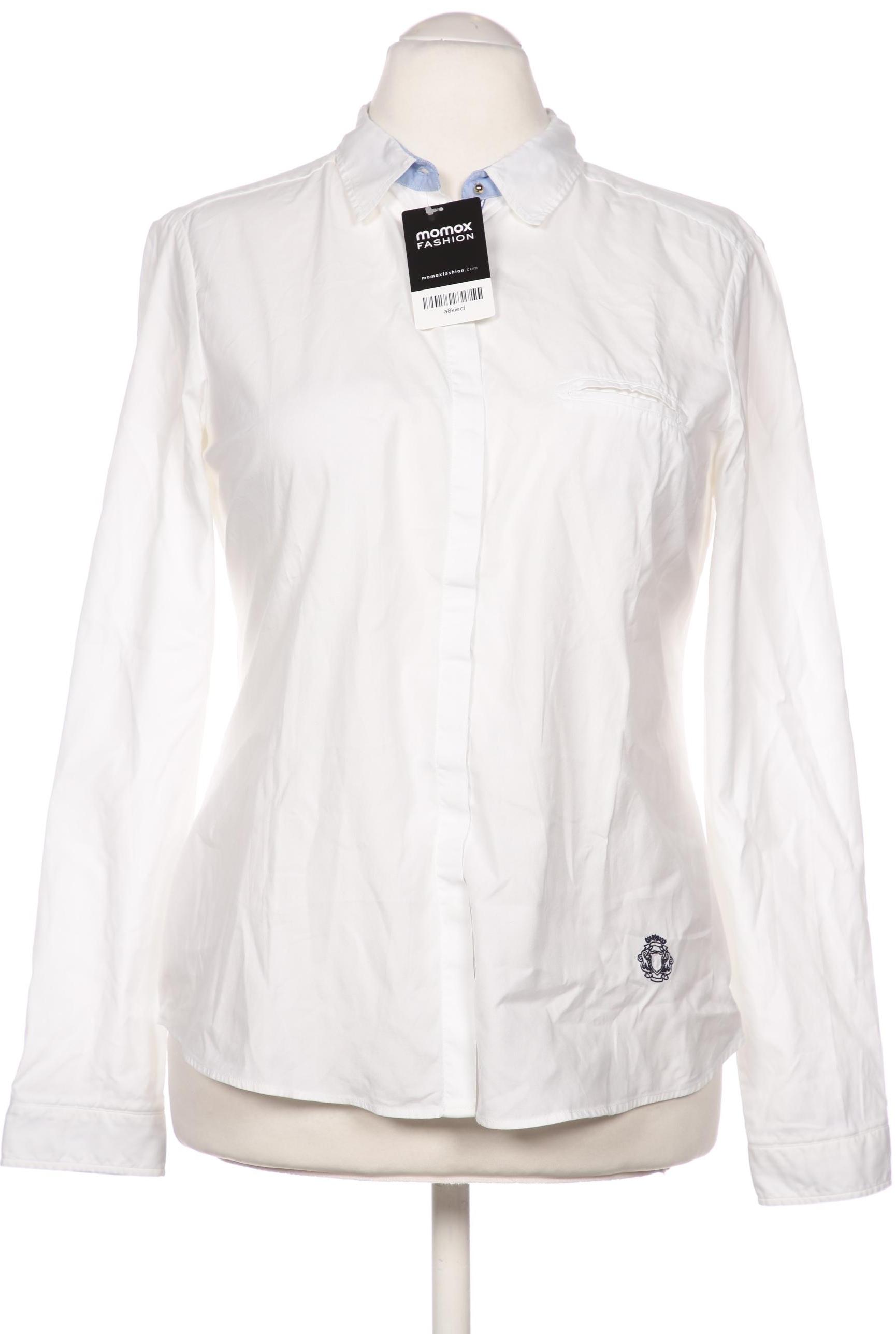 

Massimo Dutti Damen Bluse, weiß, Gr. 44