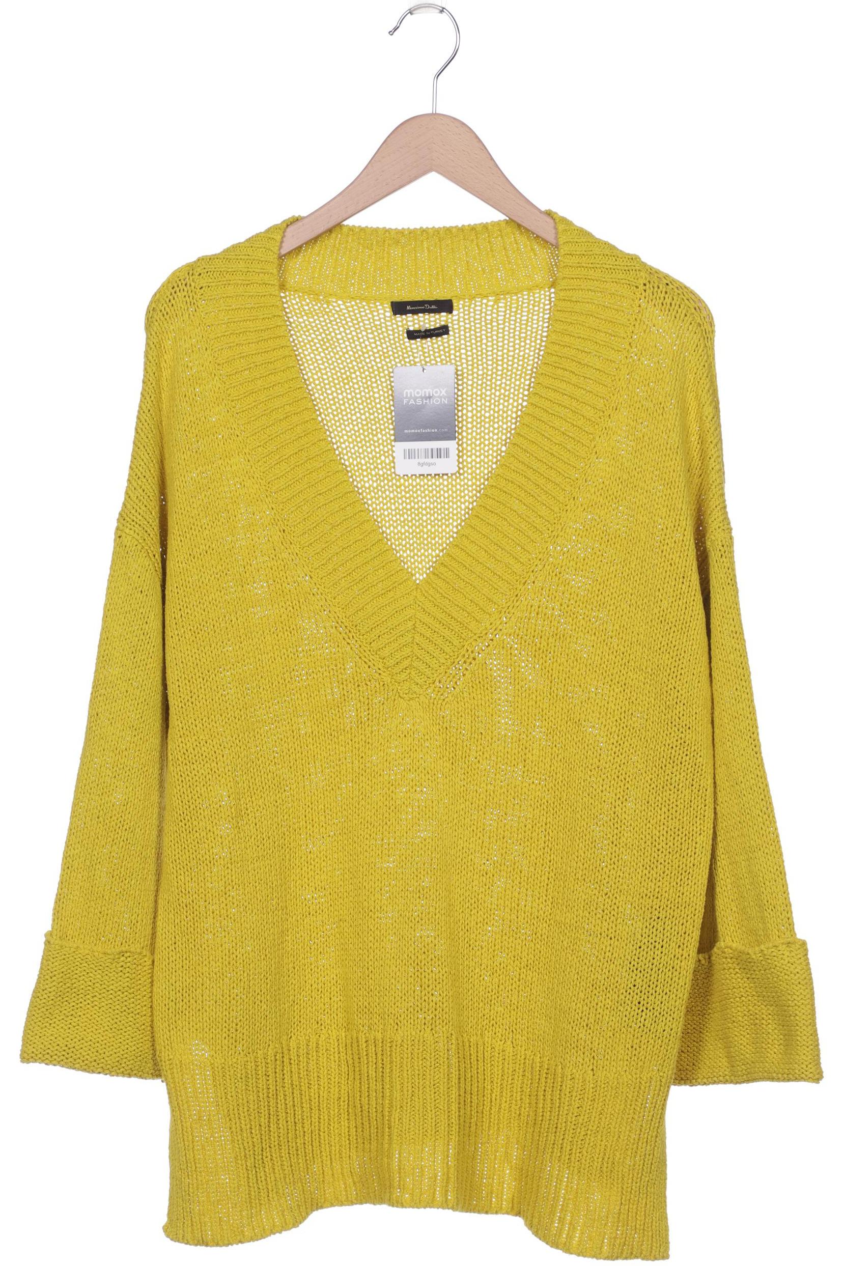 

Massimo Dutti Damen Pullover, gelb