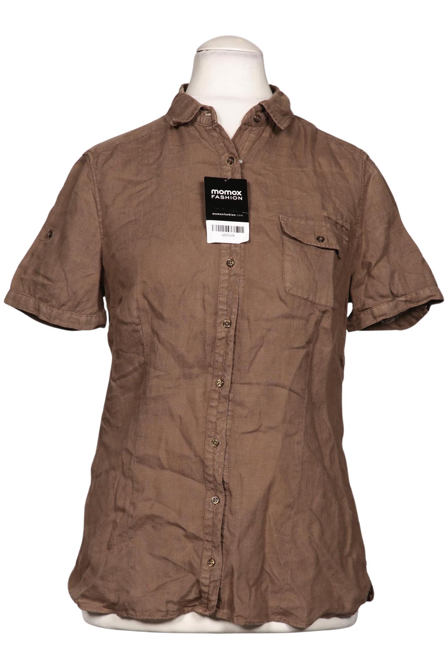 

Massimo Dutti Damen Bluse, braun, Gr. 40