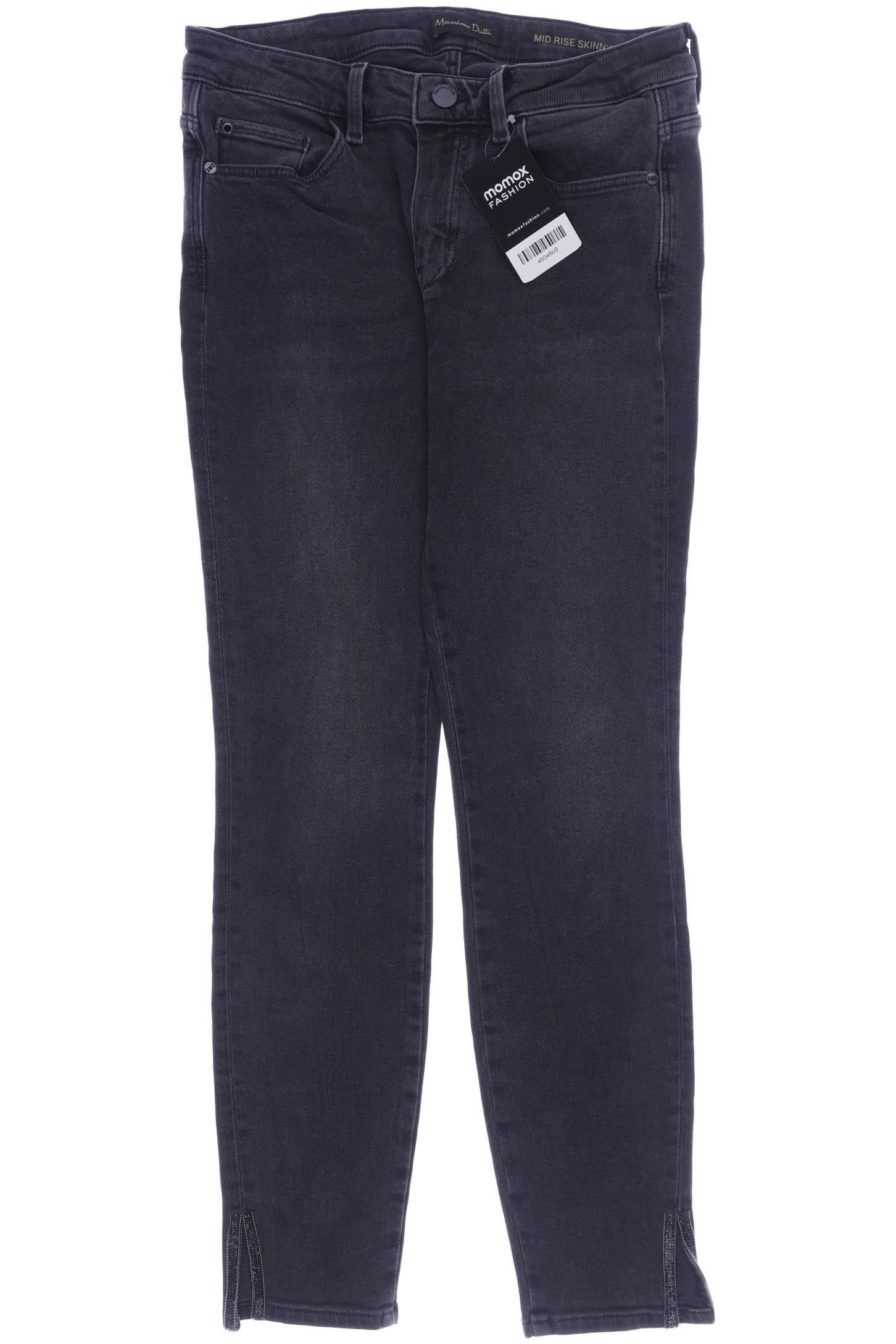 

Massimo Dutti Damen Jeans, grau, Gr. 38