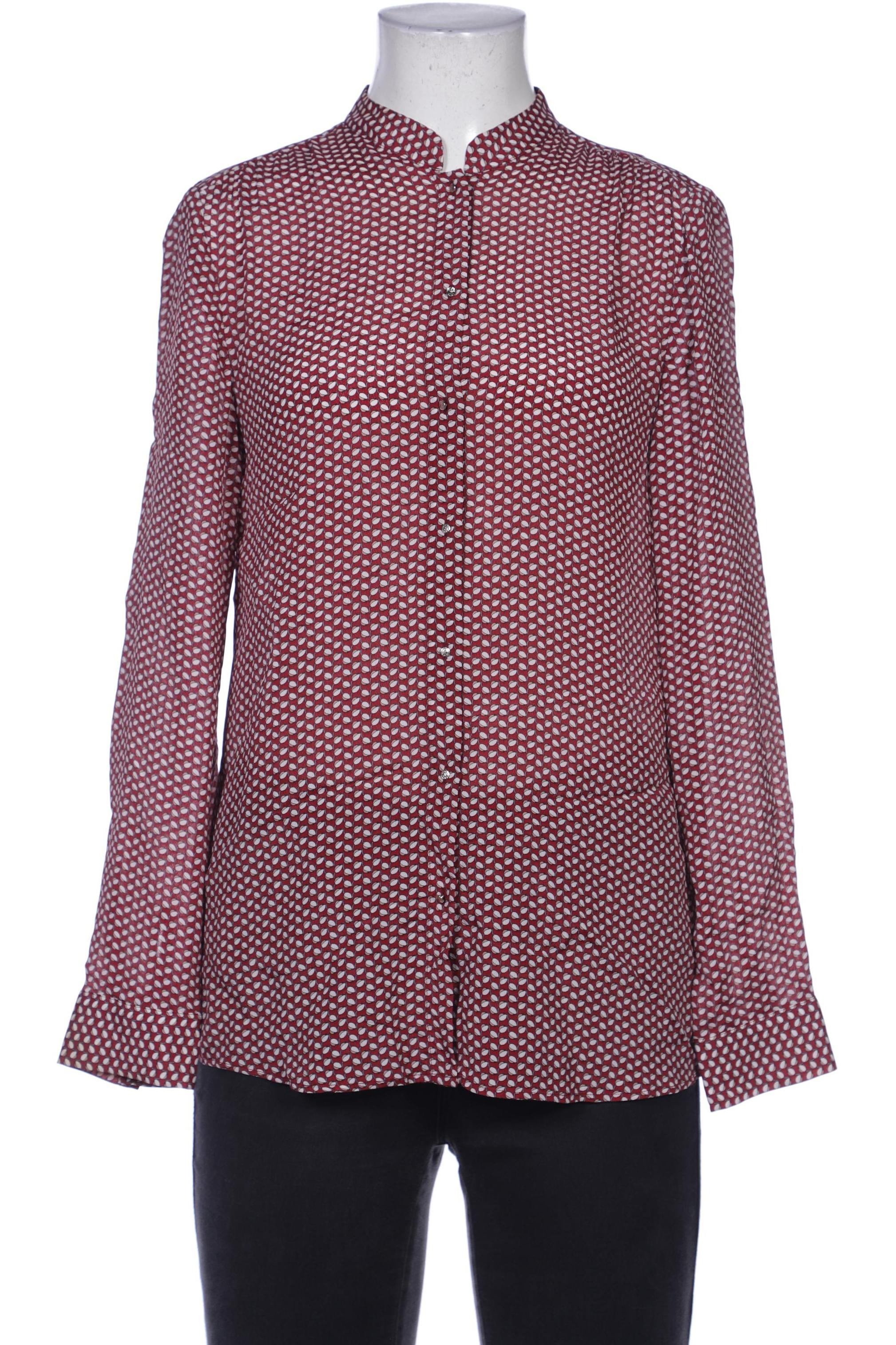 

Massimo Dutti Damen Bluse, bordeaux, Gr. 36