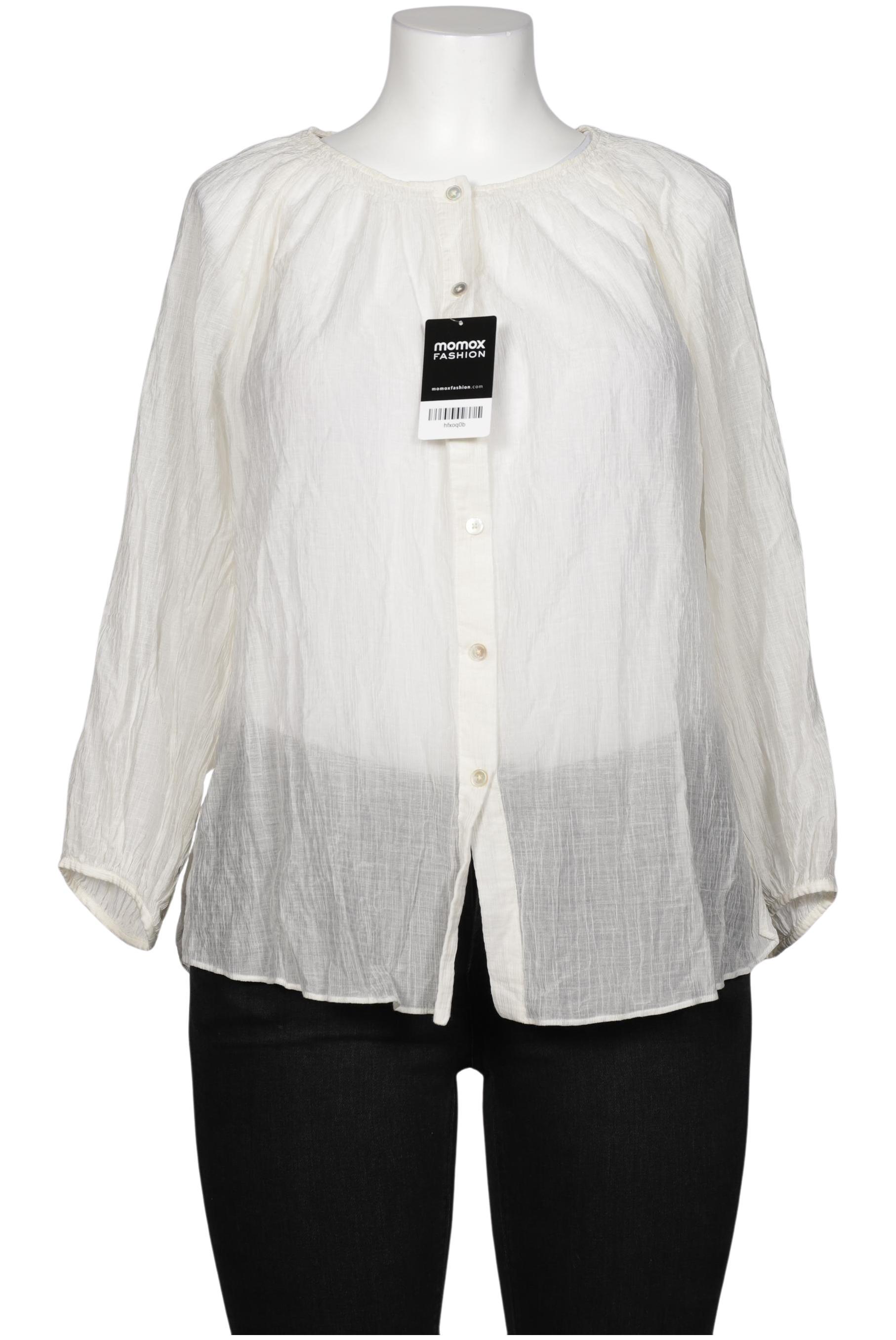 

Massimo Dutti Damen Bluse, cremeweiß, Gr. 42