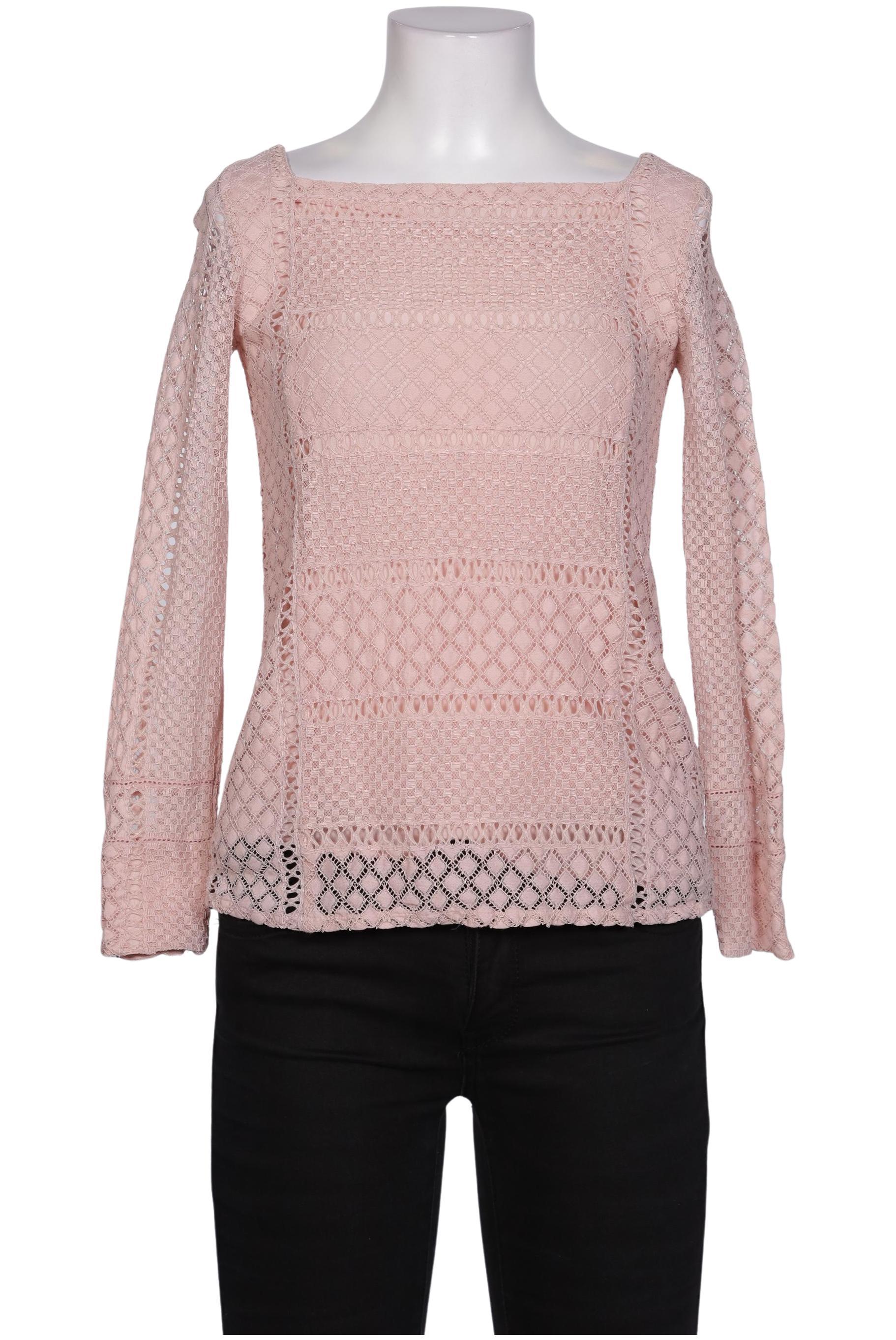 

Massimo Dutti Damen Bluse, pink, Gr. 34