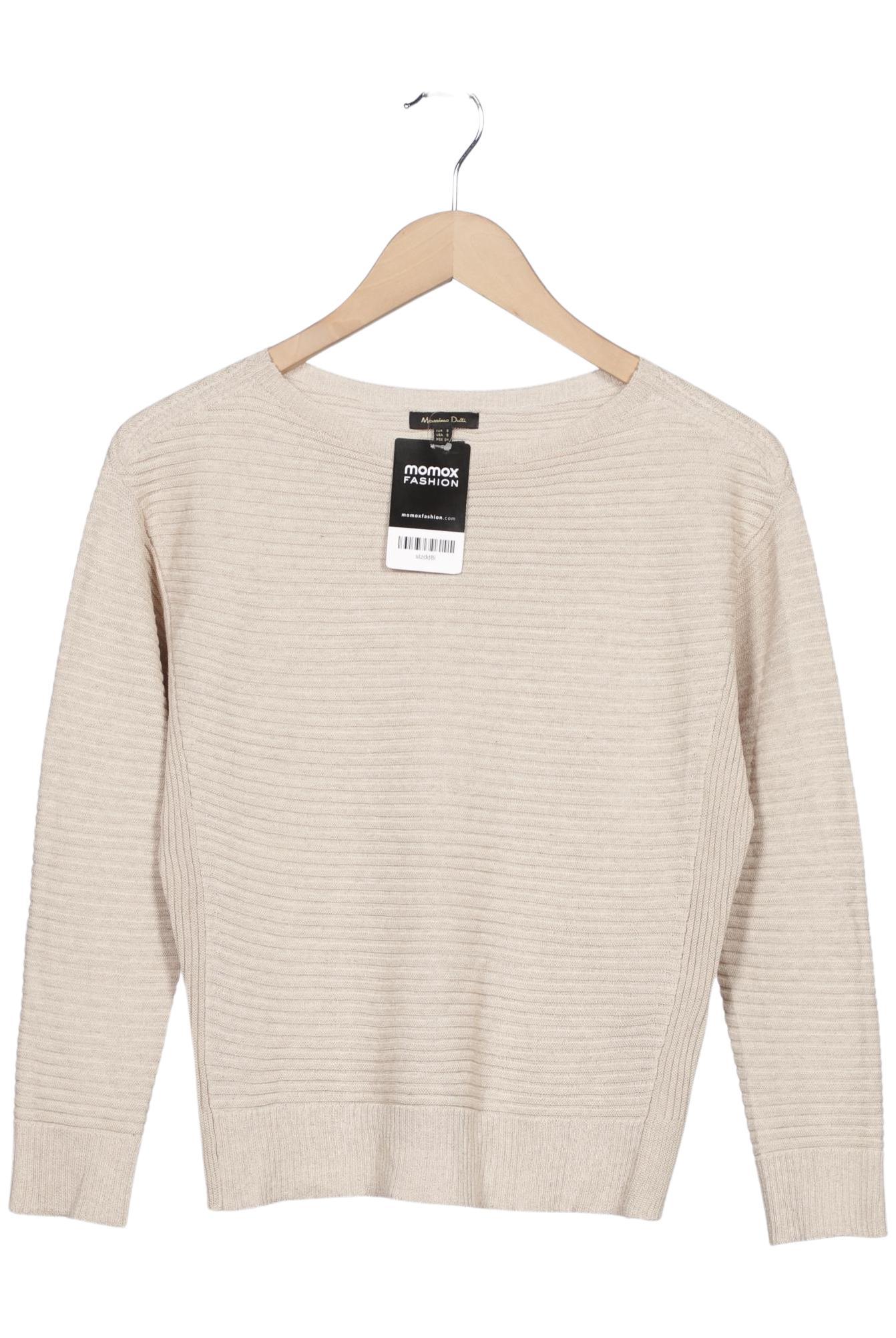 

Massimo Dutti Damen Pullover, beige, Gr. 36